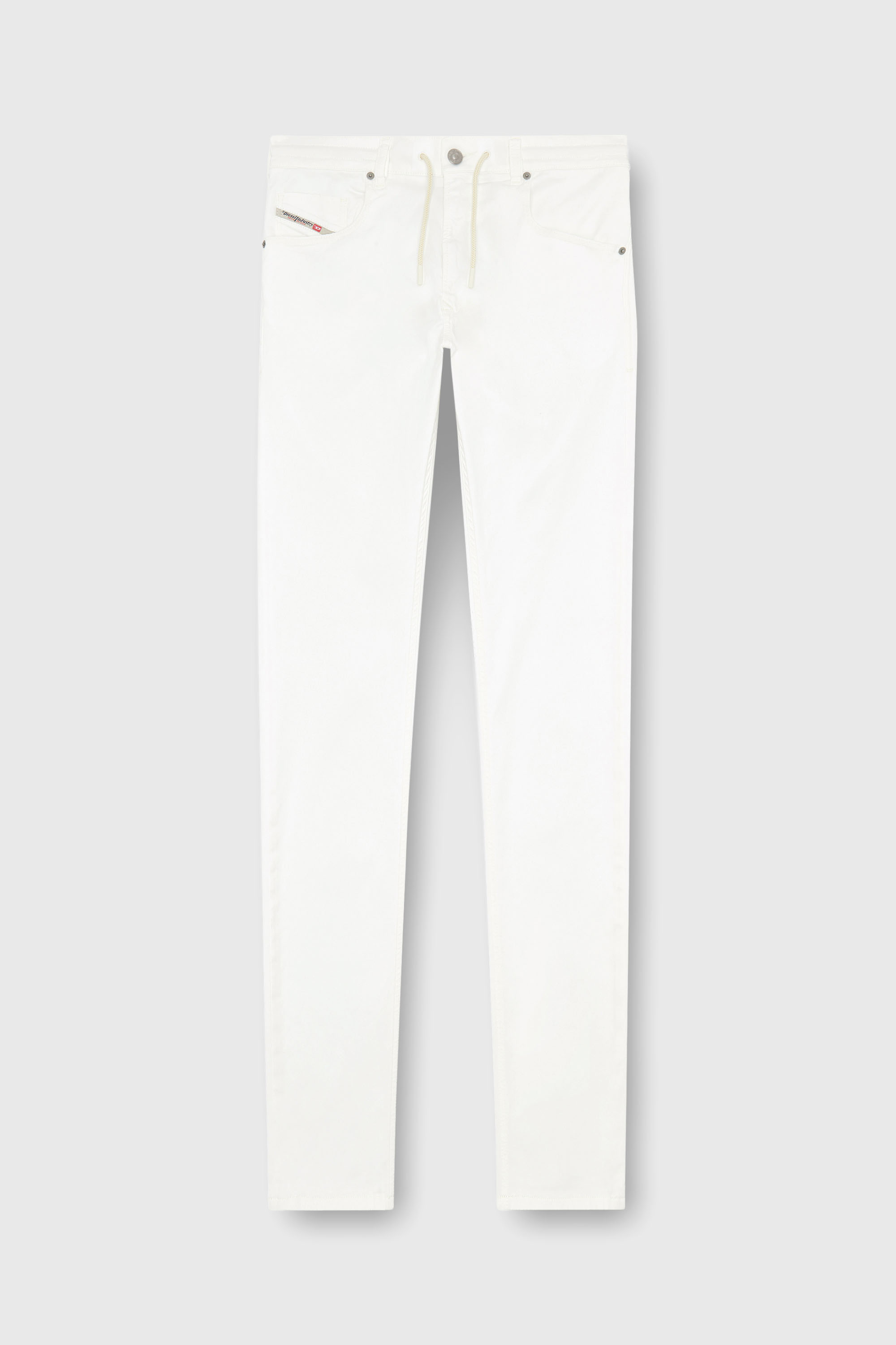 Diesel - Man's Regular 2032 D-Krooley Joggjeans&reg; 068HX, White - 4