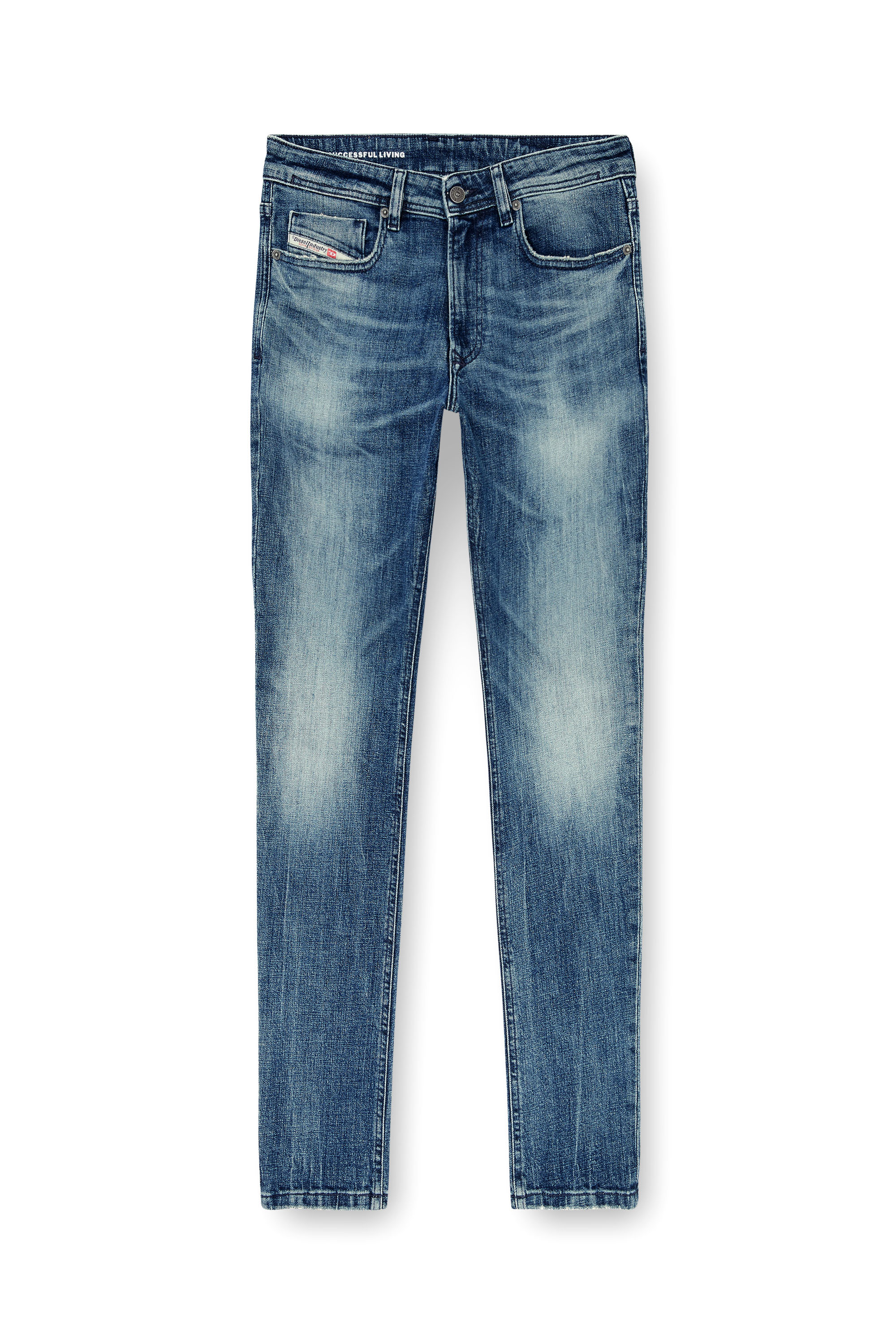 Diesel - Skinny Jeans 1979 Sleenker 0KBBE Homme, Bleu moyen - Image 3