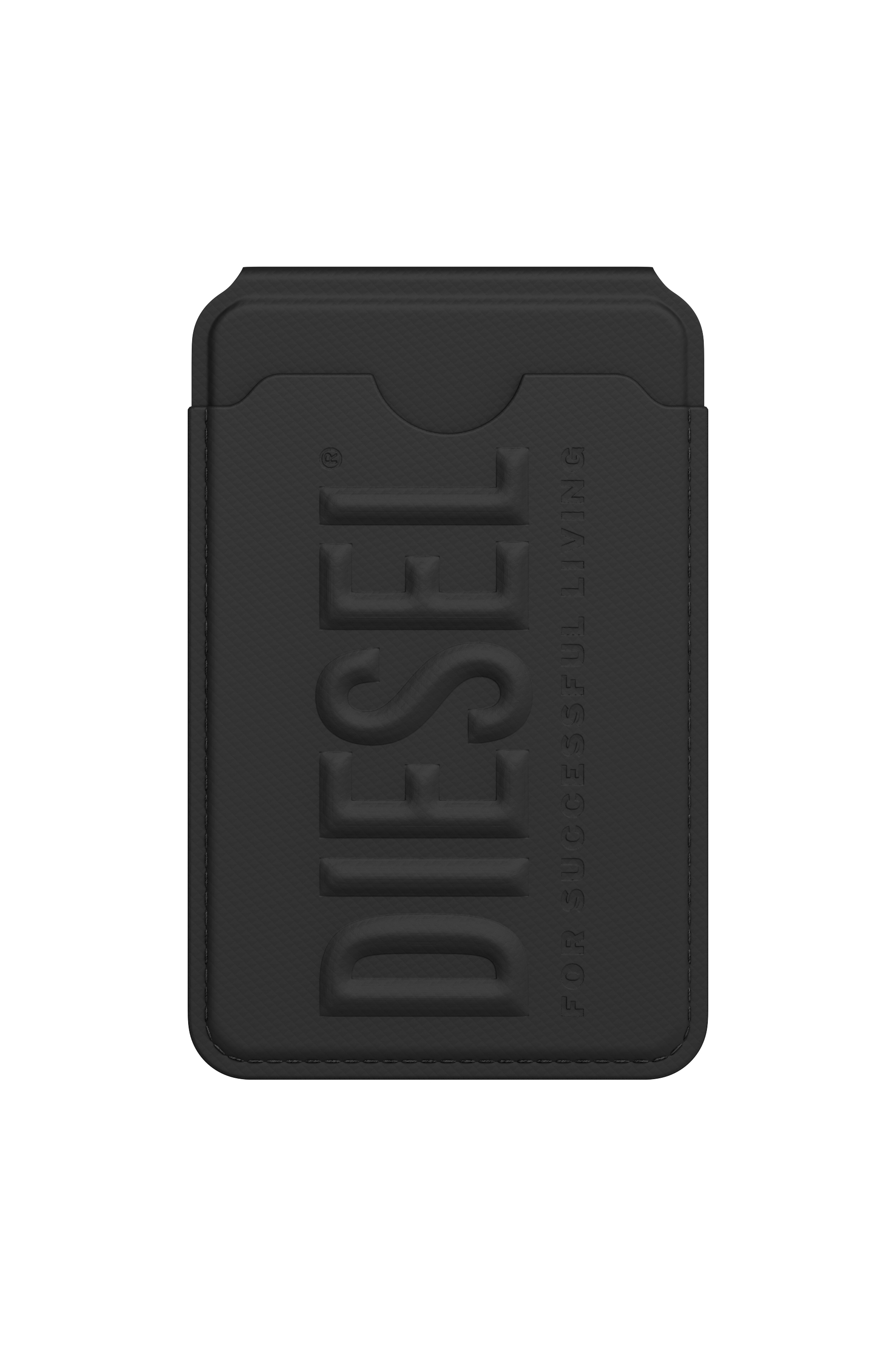 Diesel - 60449  CREDIT CARD HOLDER, Porte-cartes Magsafe 3D Biscotto Mixte in Noir - 1