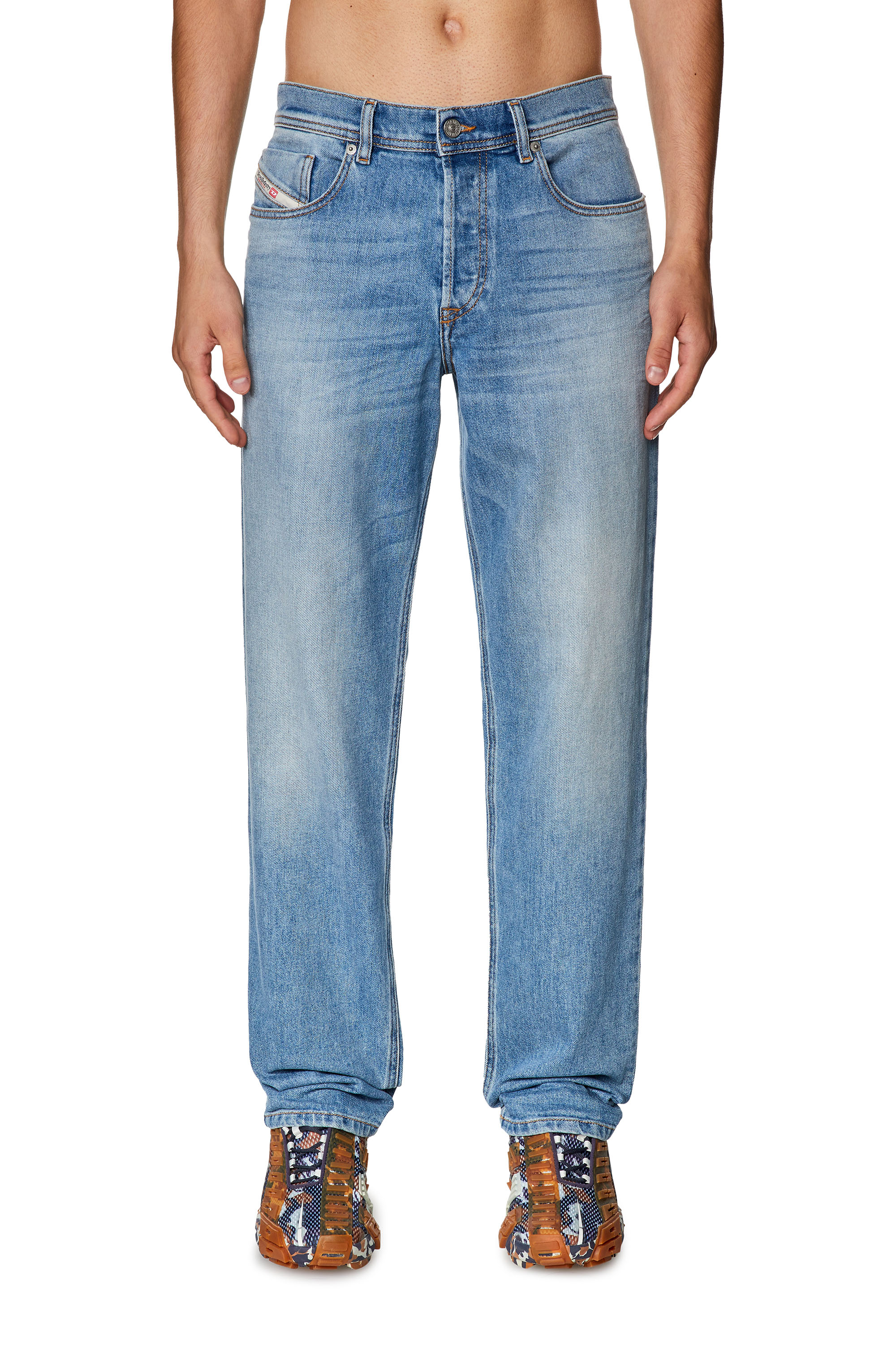 Diesel - Tapered Jeans 2023 D-Finitive 09F81, Medium blue - Image 1