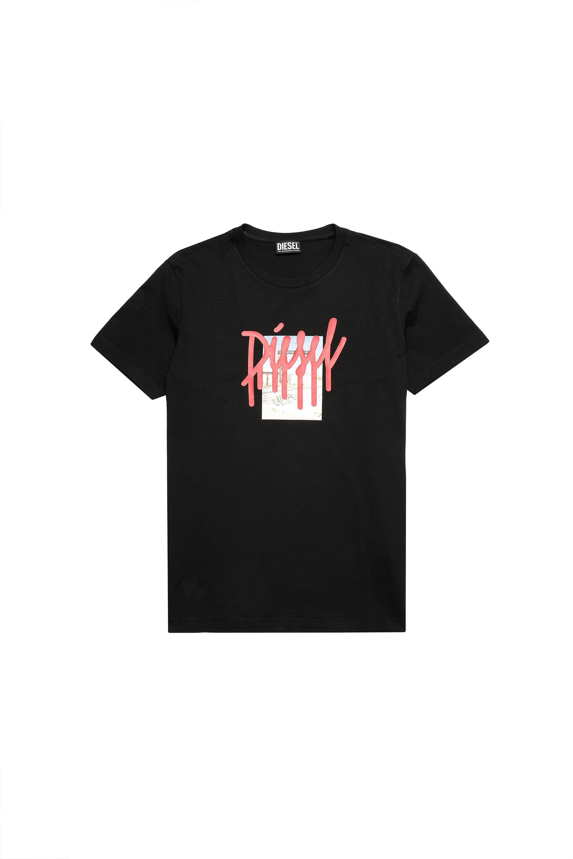 T-DIEGOS-B9, Black - T-Shirts
