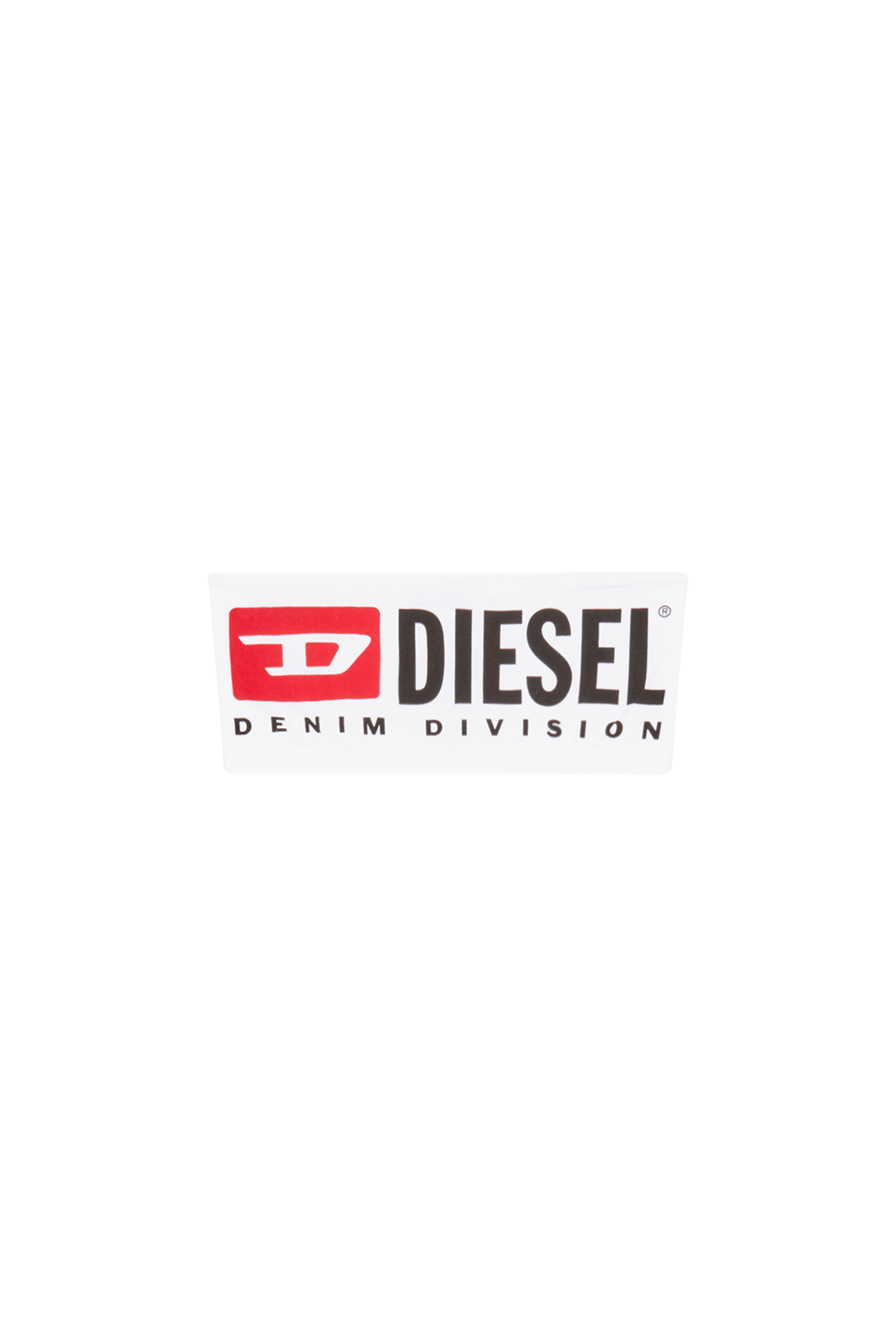 Diesel - UFSB-MELANIE, Soutien-gorge sans bretelles avec maxi logo Femme in Blanc - 4
