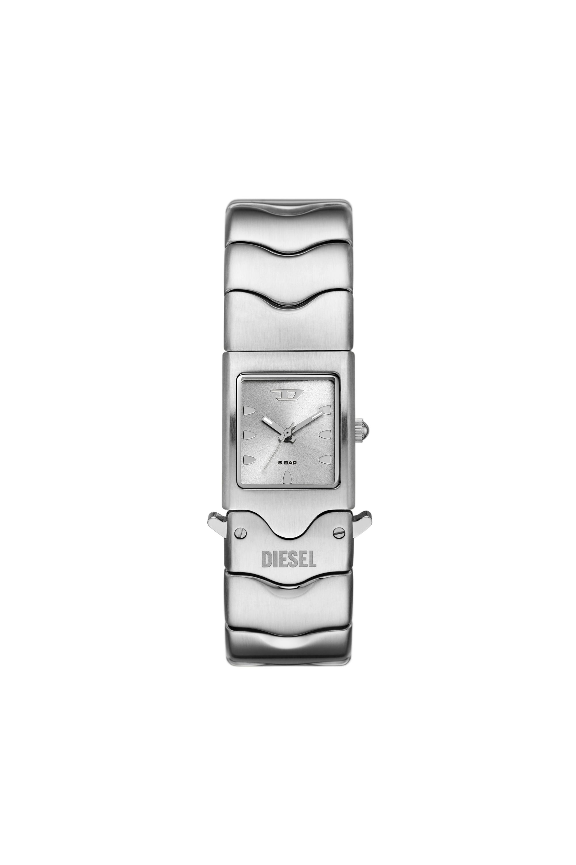 Diesel - DZ2222, Unisex's Closer stainless steel watch in Silver - 1