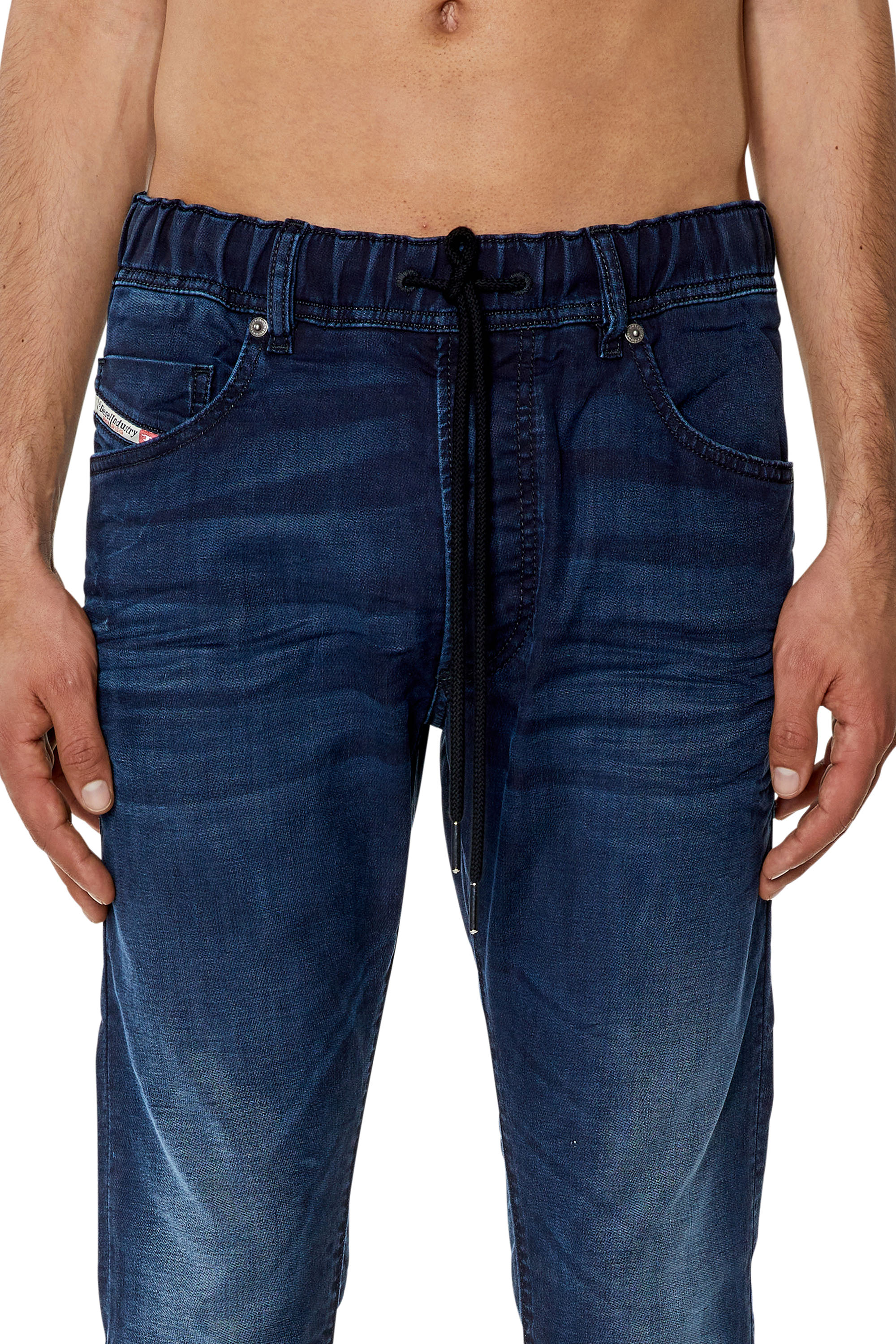 Diesel - Krooley JoggJeans® 068FB Tapered, Dark Blue - Image 3