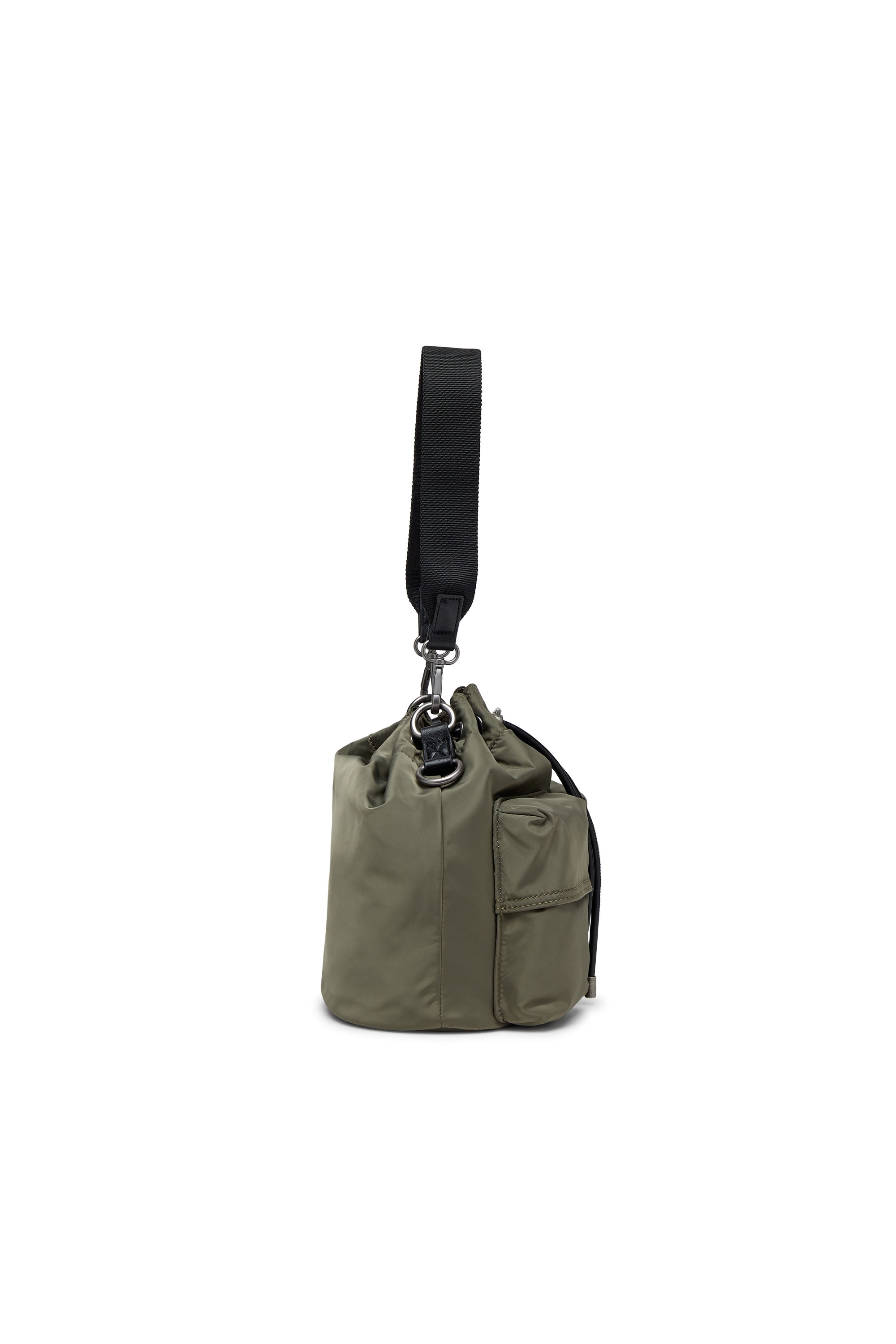 Diesel - MULTI-PKTS BUCKET X, Multi-Pkts-Sac seau multipoche en étoffe utilitaire Mixte in Vert - 4