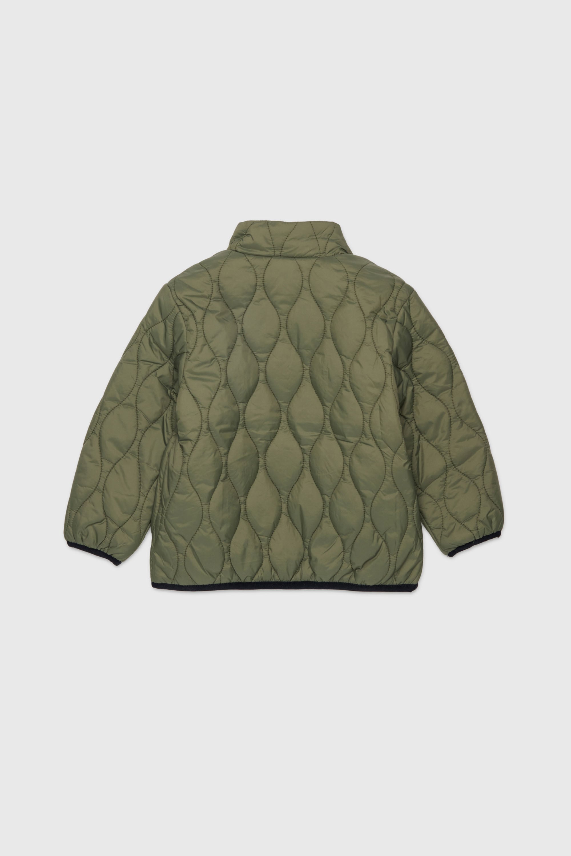 Diesel - JONIONB, Veste matelass&eacute;e avec broderie Oval D Homme in Vert - 1