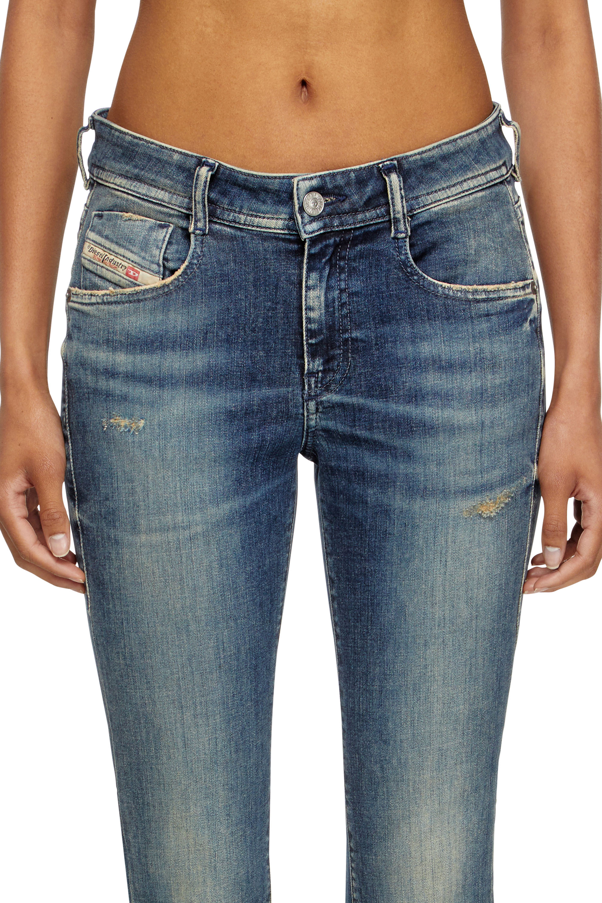 Diesel - Bootcut Jeans 1969 D-Ebbey 09L96 Femme, Bleu Foncé - Image 5