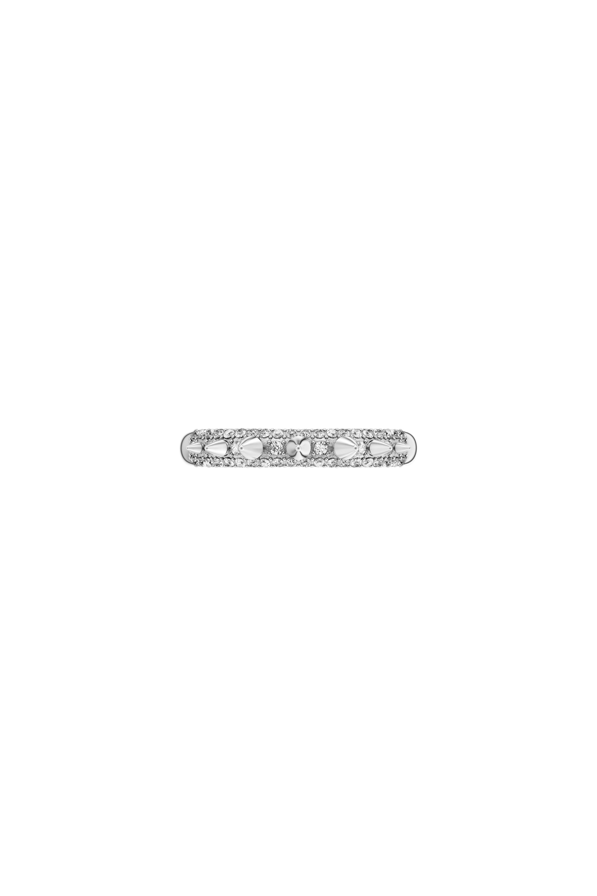 Diesel - DX1729040, Bague bande in acciaio inox Mixte in Gris argent&eacute; - 3