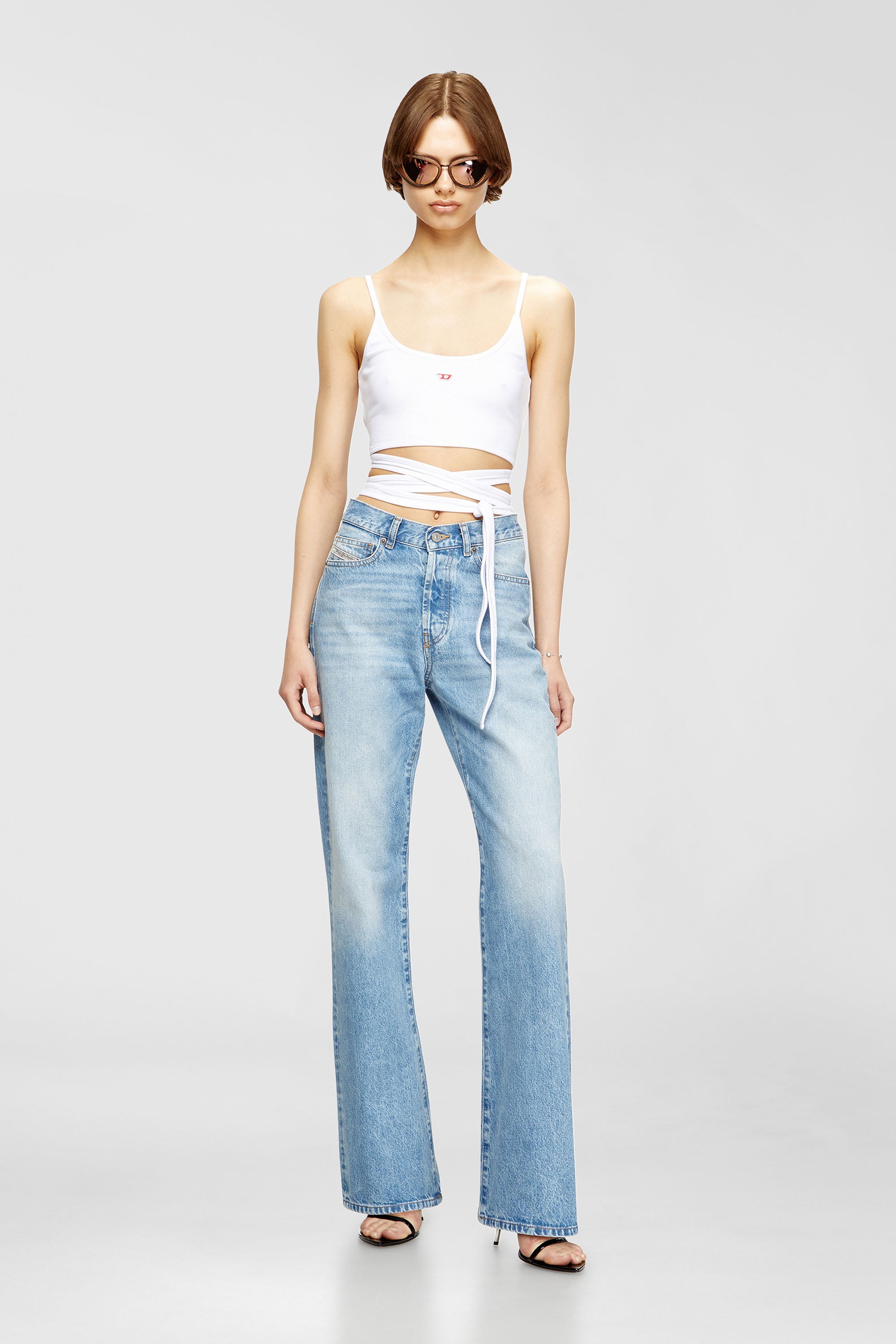 Diesel - Regular Jeans 1971 D-Sent 09I29 Femme, Bleu Clair - Image 1
