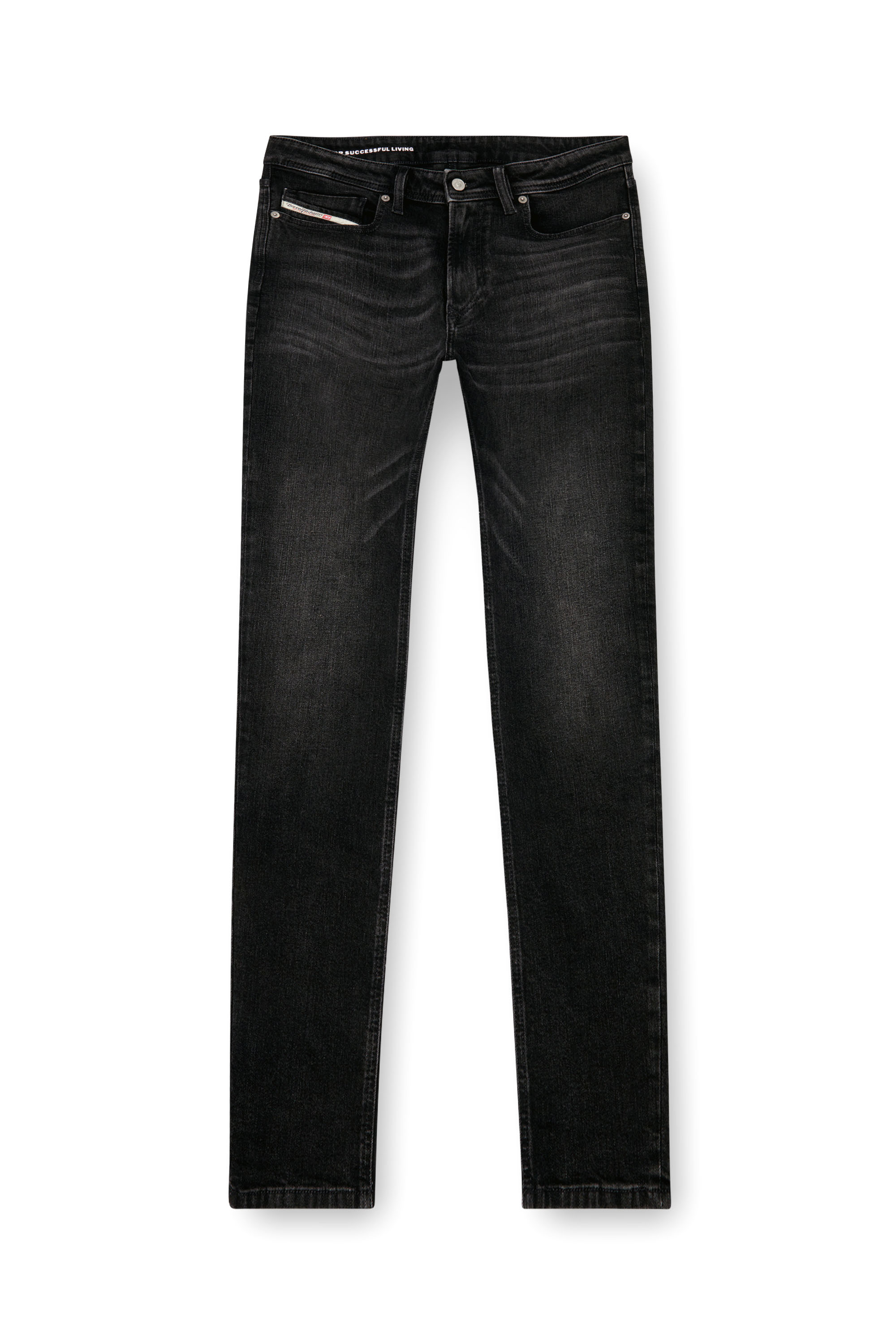 Diesel - Skinny Jeans 1979 Sleenker 0GRDA Homme, Noir/Gris foncé - Image 2