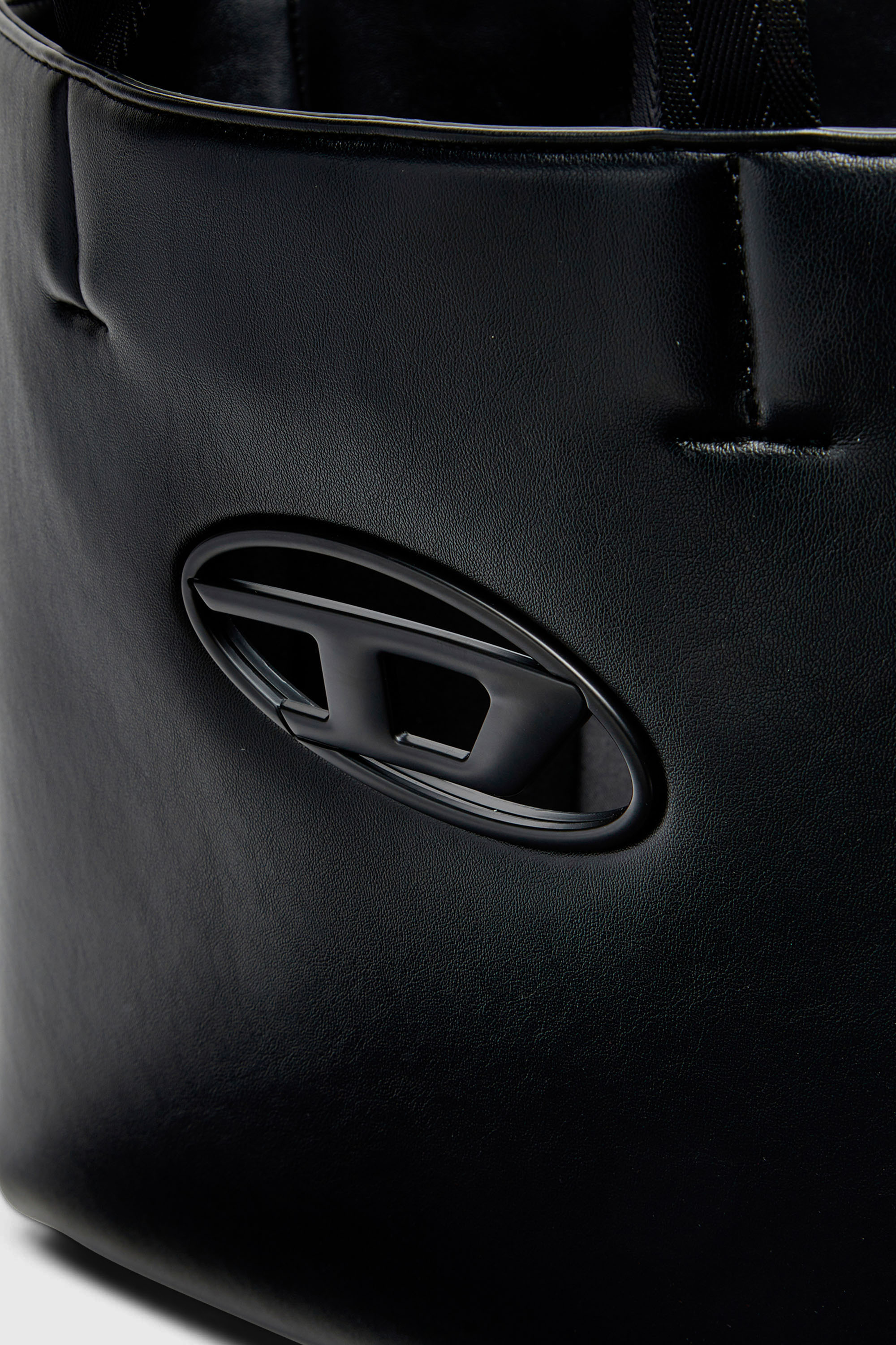 Diesel - HOLI-D SHOPPER EW, Holi-D-Sac shopper en n&eacute;opr&egrave;ne contrecoll&eacute; Mixte in Noir - 6