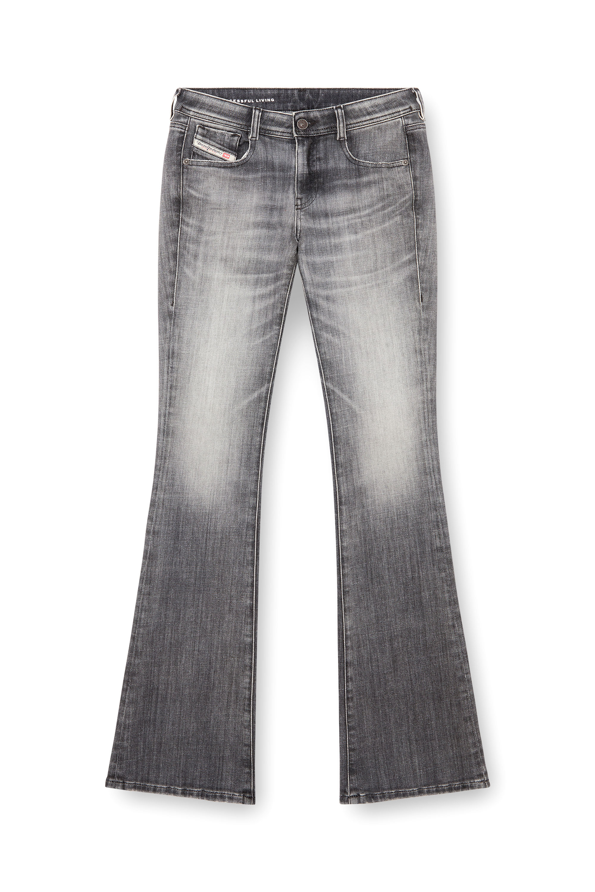 Diesel - Woman's Bootcut Jeans 1969 D-Ebbey 09J29, Grey - 2