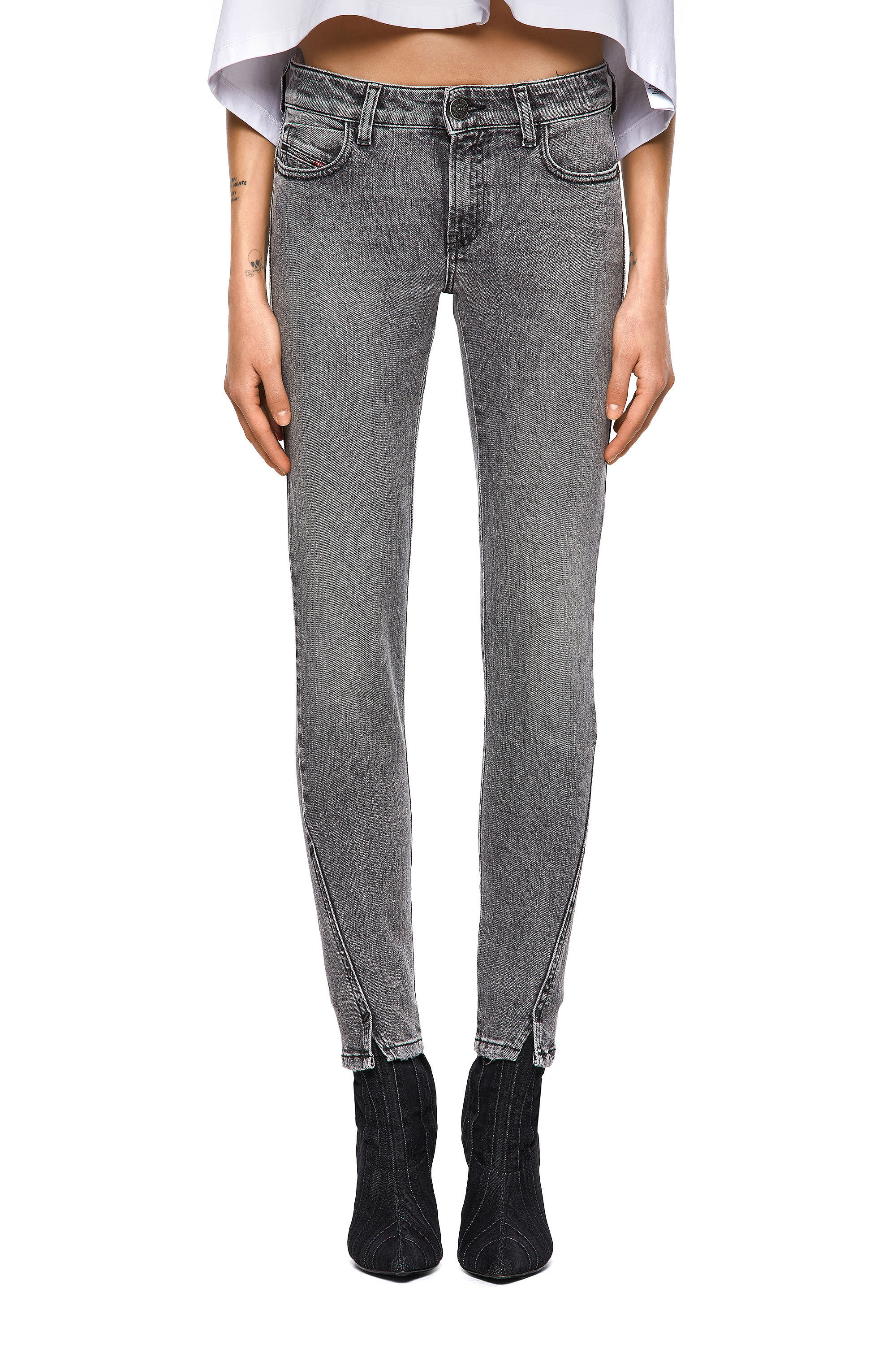 D-Jevel 09A72, Light Grey - Jeans