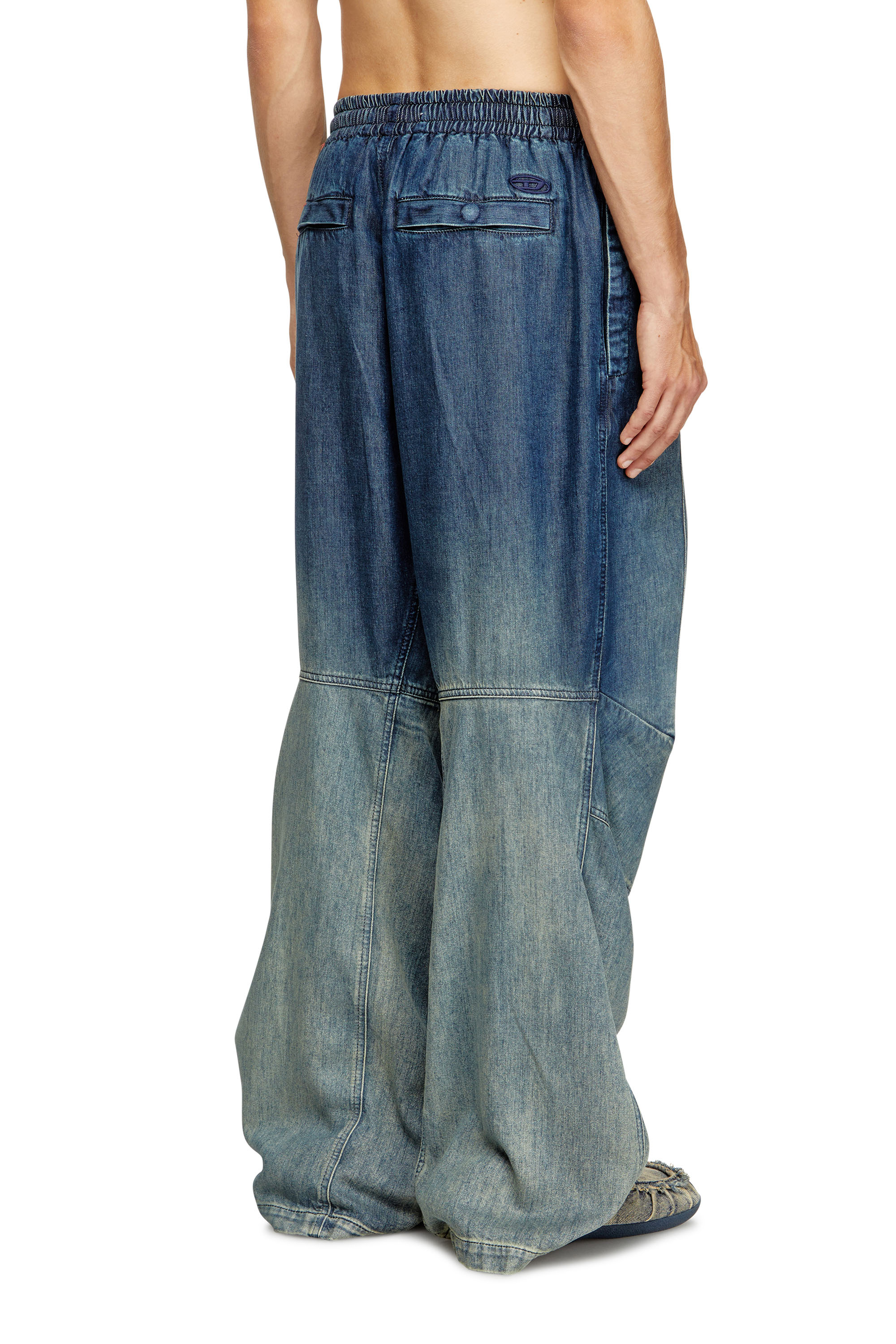 Relaxed Jeans D-Pari 068TC, Bleu Foncé Diesel - Relaxed Jeans D-Pari 068TC Homme, Bleu Foncé - Image 4