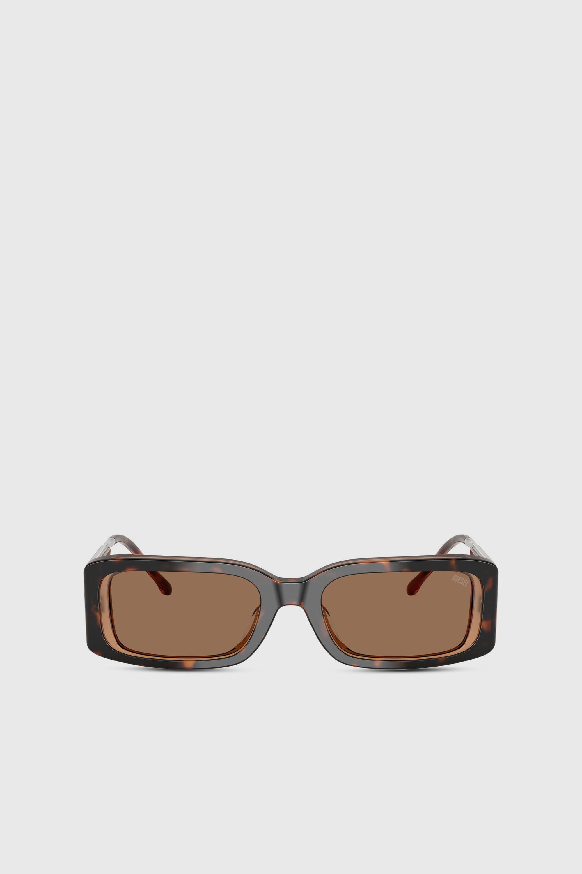 Diesel - 0DL2017U, Unisex's Rectangle sunglasses in Brown - 1