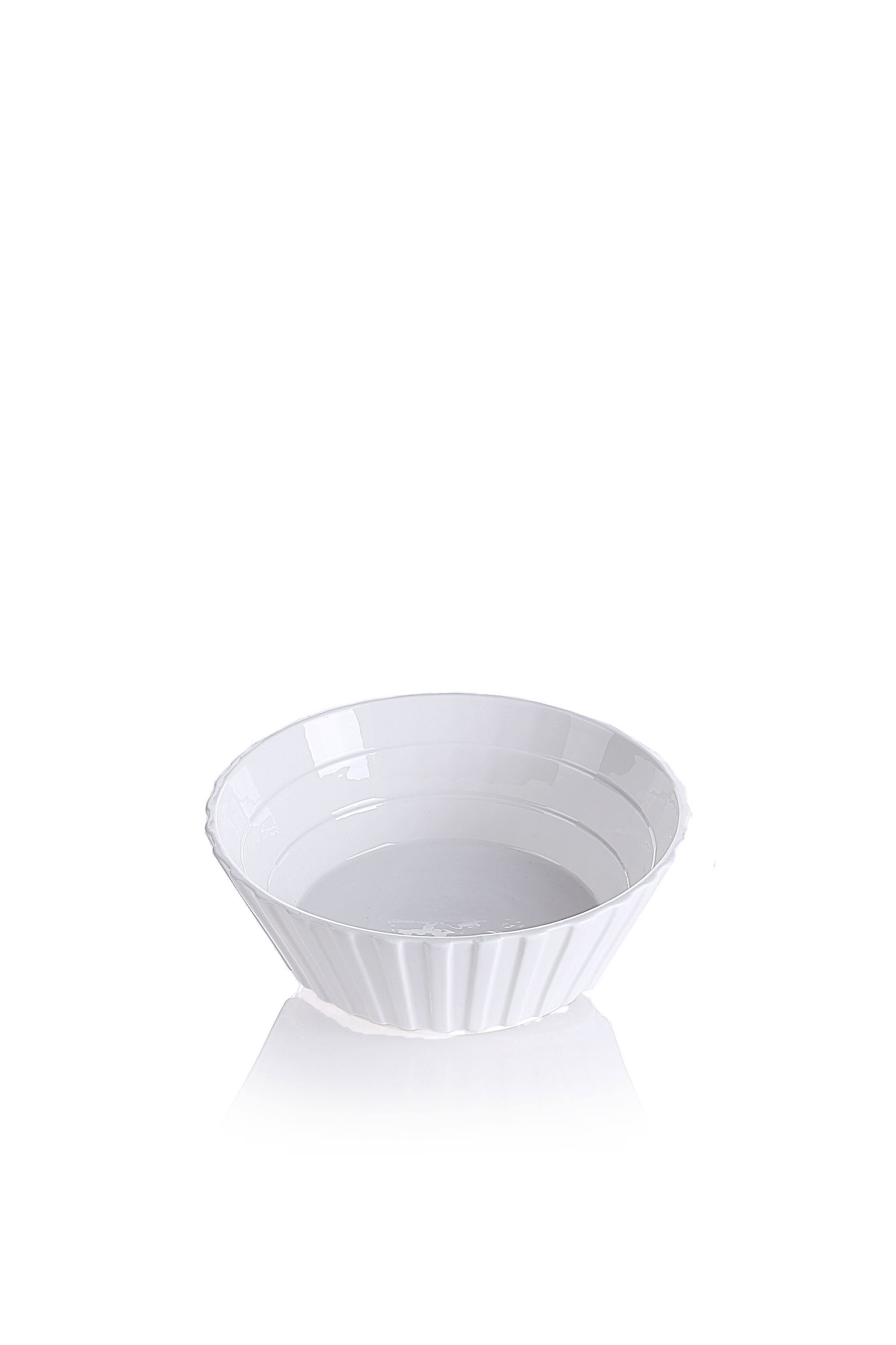 Diesel - 10980 MACHINE COLLEC, Unisex's Porcelain salad bowl, &oslash; cm 22 / 8.7" in White - 1
