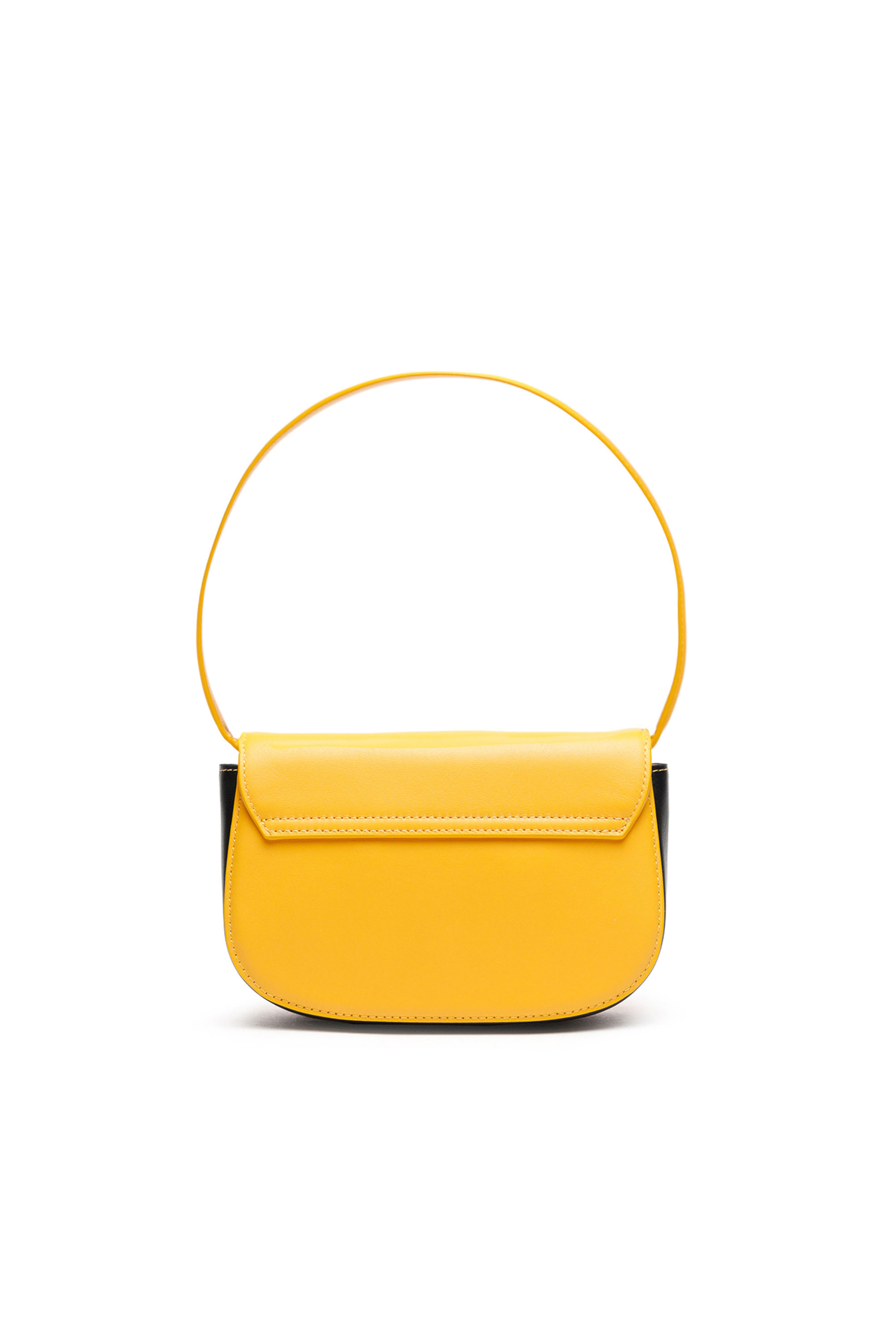 Diesel - 1DR, 1DR - Sac iconique &agrave; bandouli&egrave;re en cuir nappa Femme in Jaune - 3