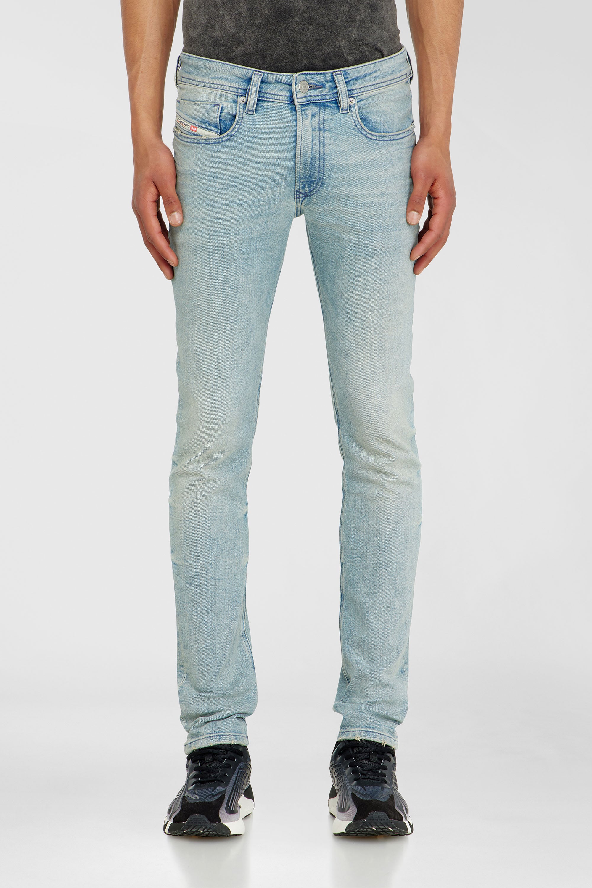 Diesel - Skinny Jeans 1979 Sleenker 0KBBF Homme, Bleu Clair - Image 1