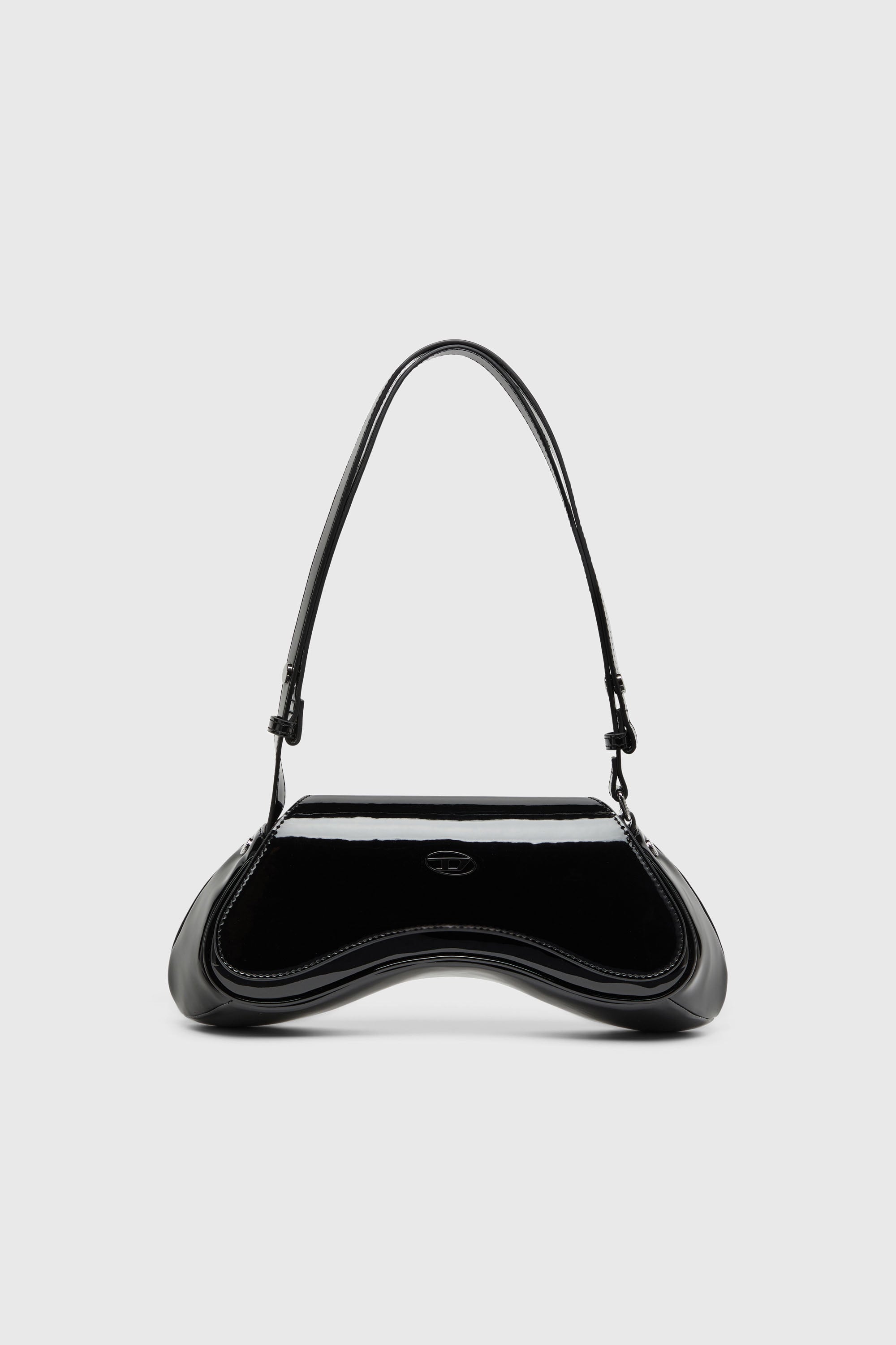 Diesel - PLAY CROSSBODY, Play-Sac &agrave; bandouli&egrave;re glossy Femme in Noir - 2