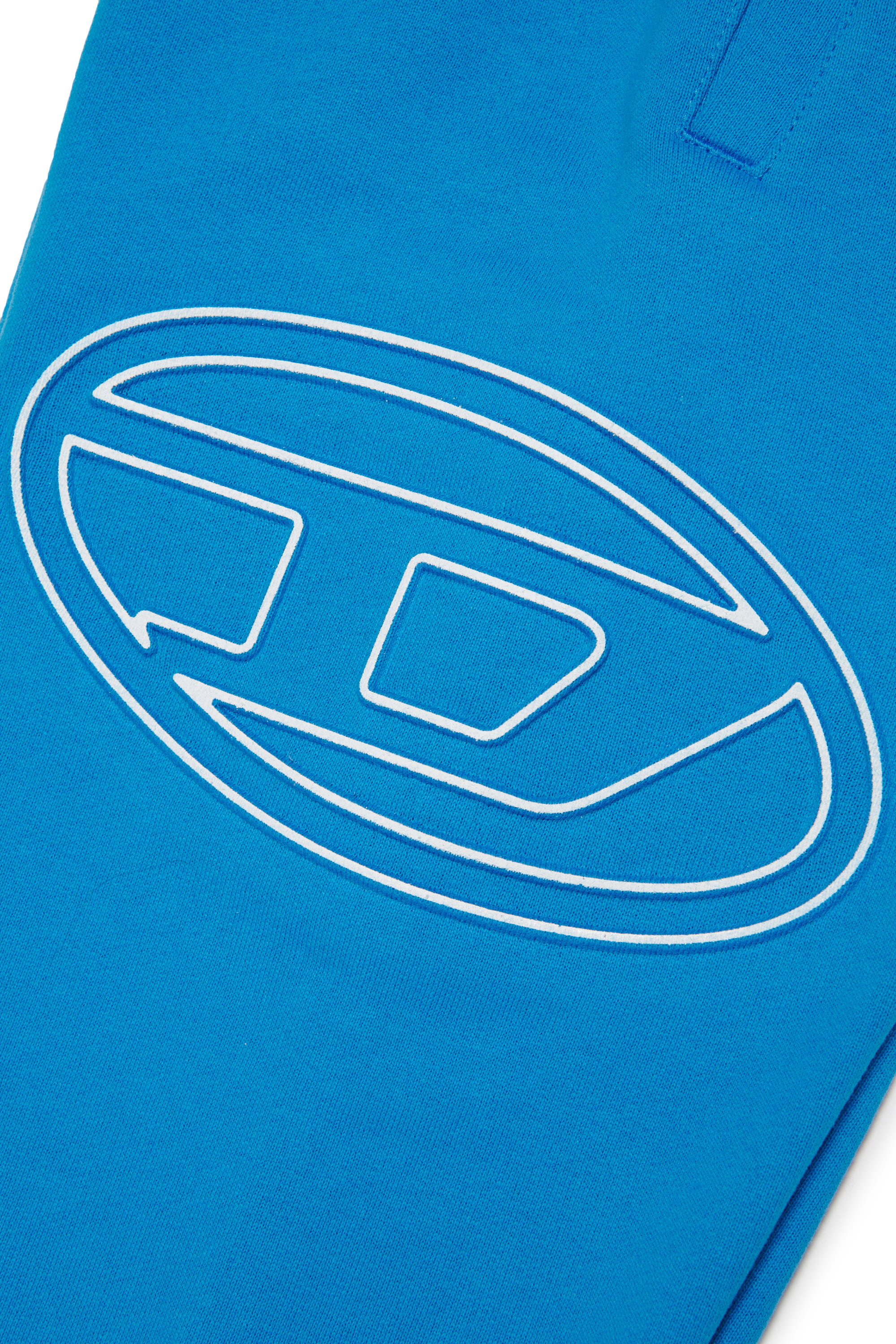 Diesel - PMARKIBIGOVAL, Homme Pantalon de survêtement avec logo Oval D embossé in Bleu - Image 3