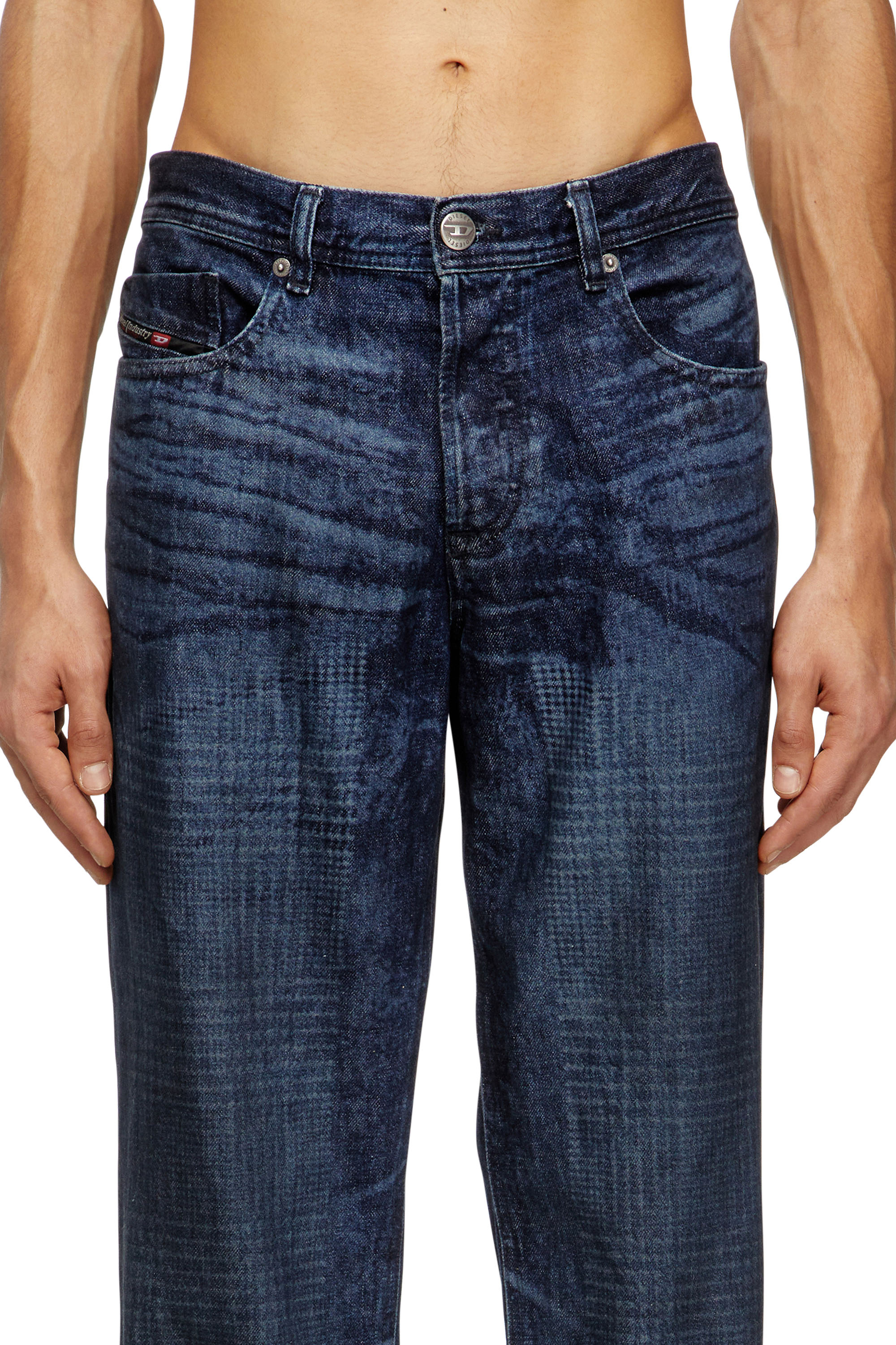Diesel - Regular Jeans 2023 D-Finitive 007CV Homme, Bleu Foncé - Image 5