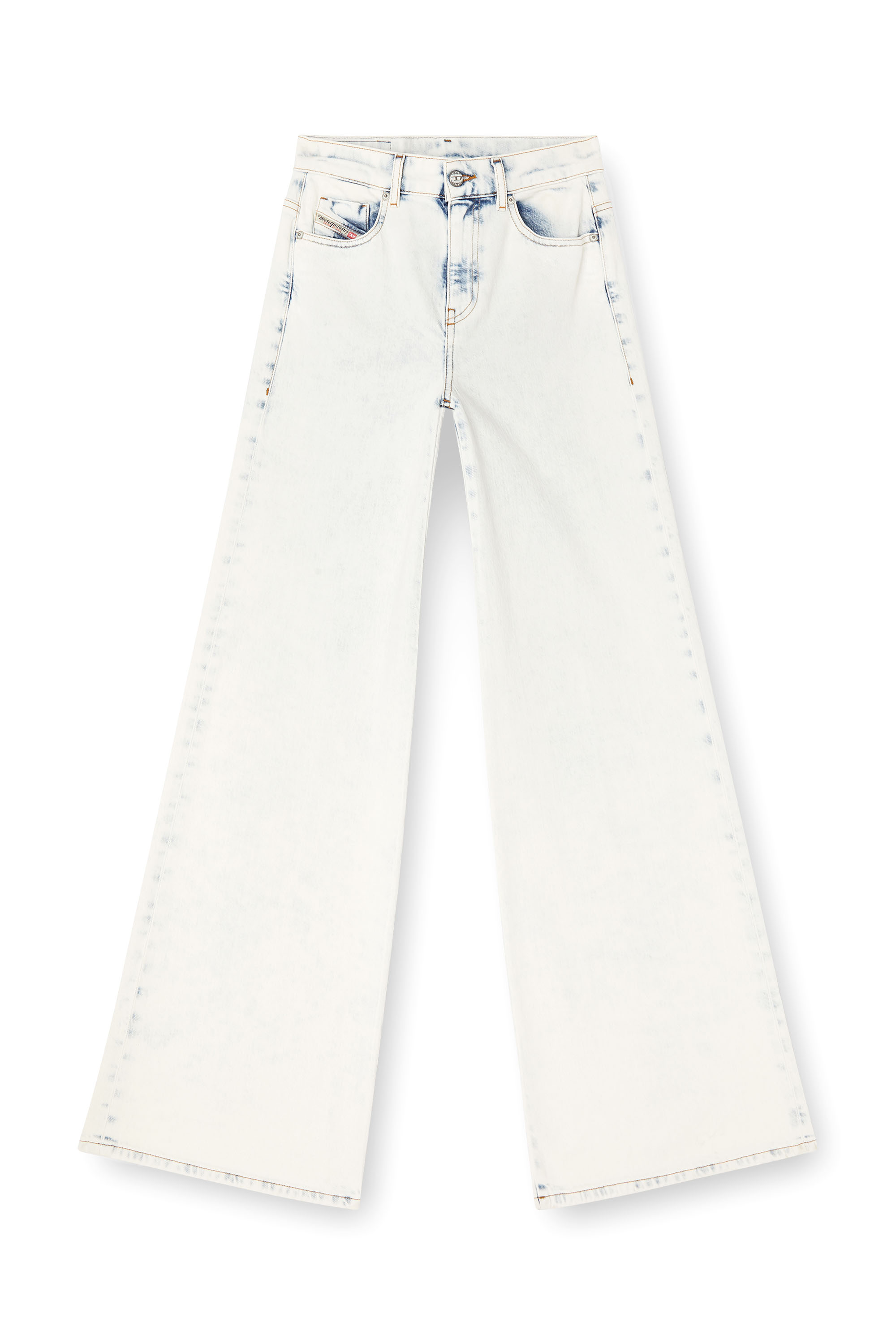 Diesel - Flare Jeans 1978 D-Akemi 09L33 Femme, Bleu Clair - Image 2