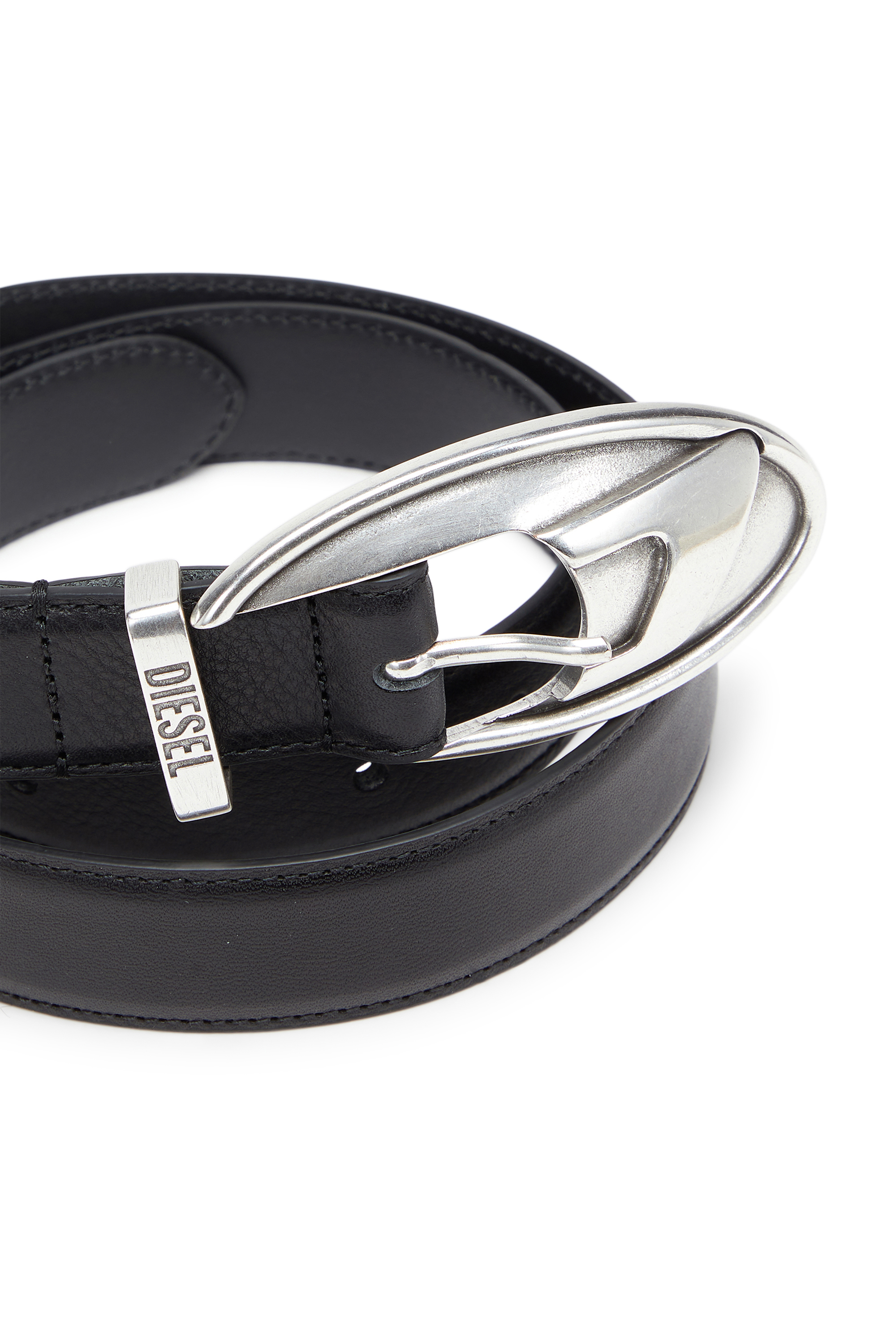 Diesel - B-D ROP 30, 3 cm ceinture en cuir reconstitu&eacute; Mixte in Noir - 3