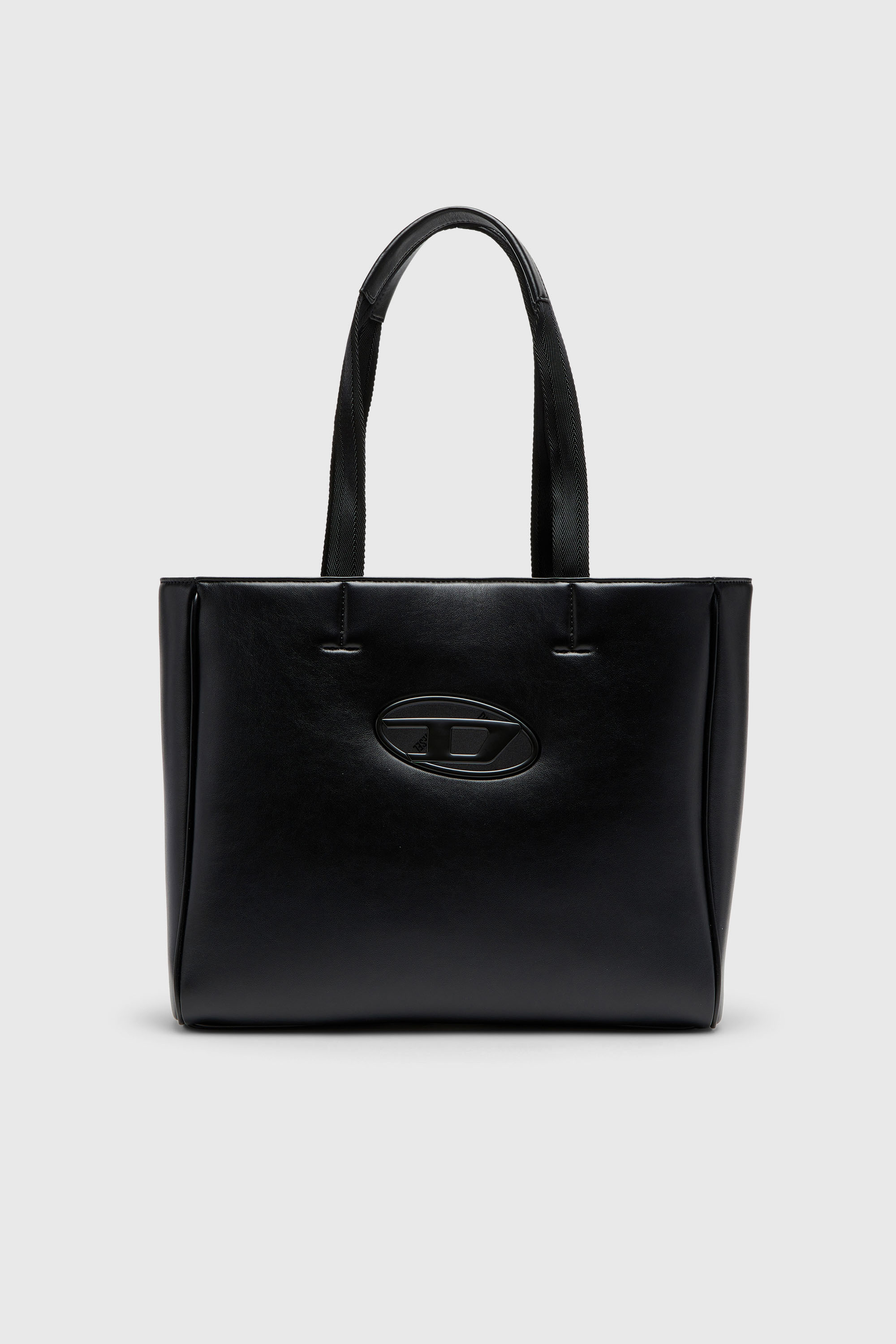 Diesel - HOLI-D SHOPPER EW, Holi-D-Sac shopper en n&eacute;opr&egrave;ne contrecoll&eacute; Mixte in Noir - 2