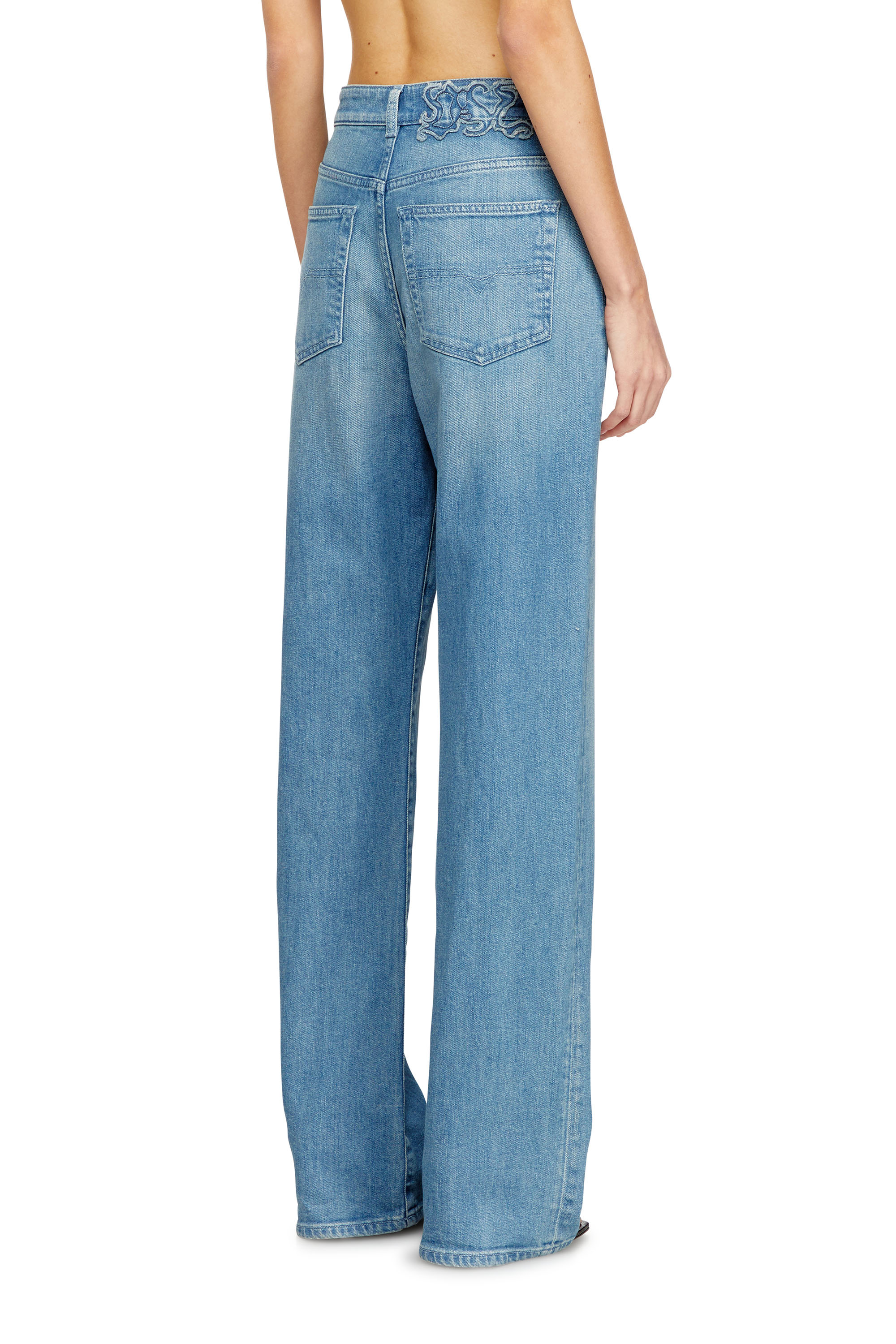 Diesel - Regular Jeans 1971 D-Sent 09Q18 Femme, Bleu Clair - Image 4