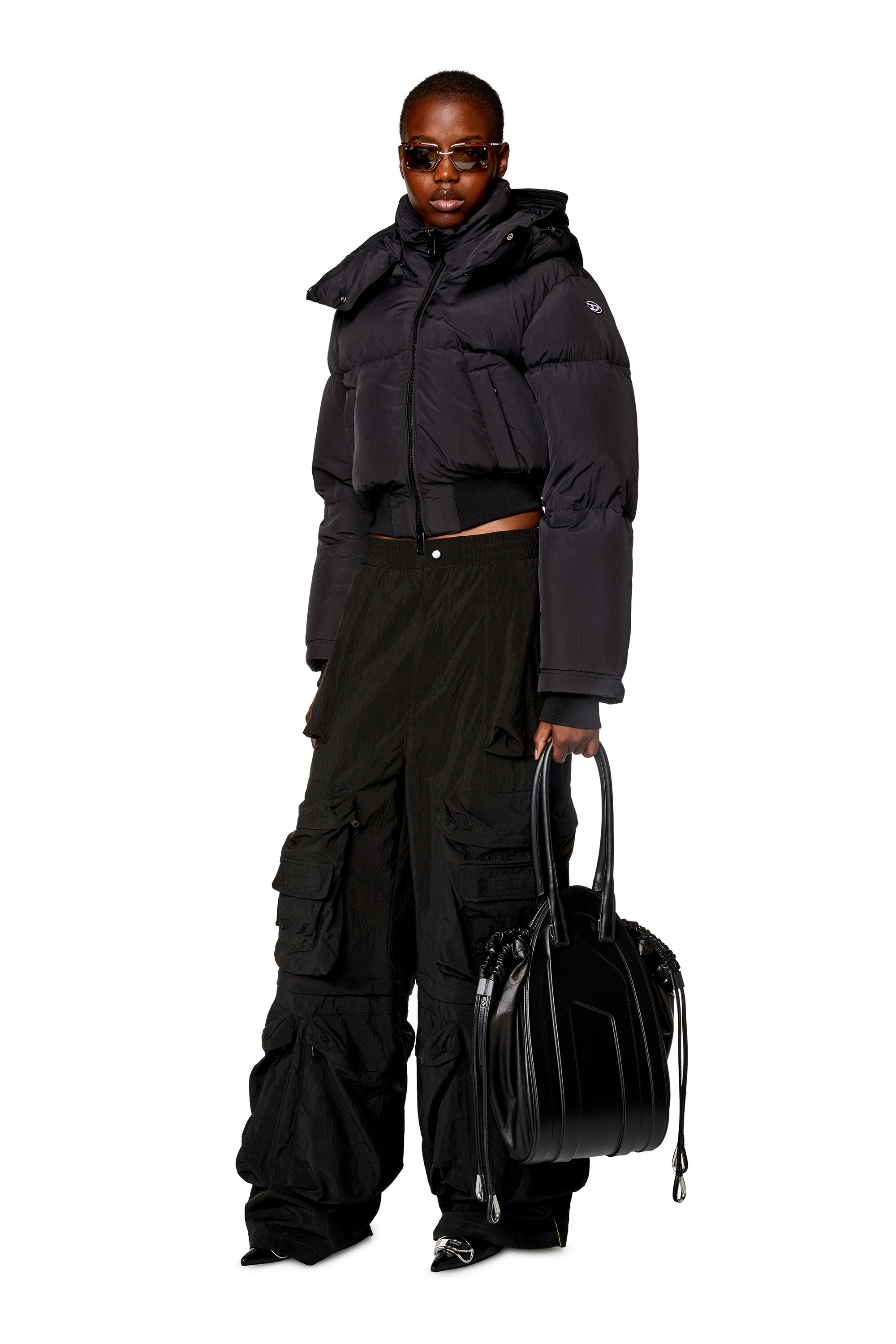 Diesel - W-PEYT-SHORT, Black - Image 4