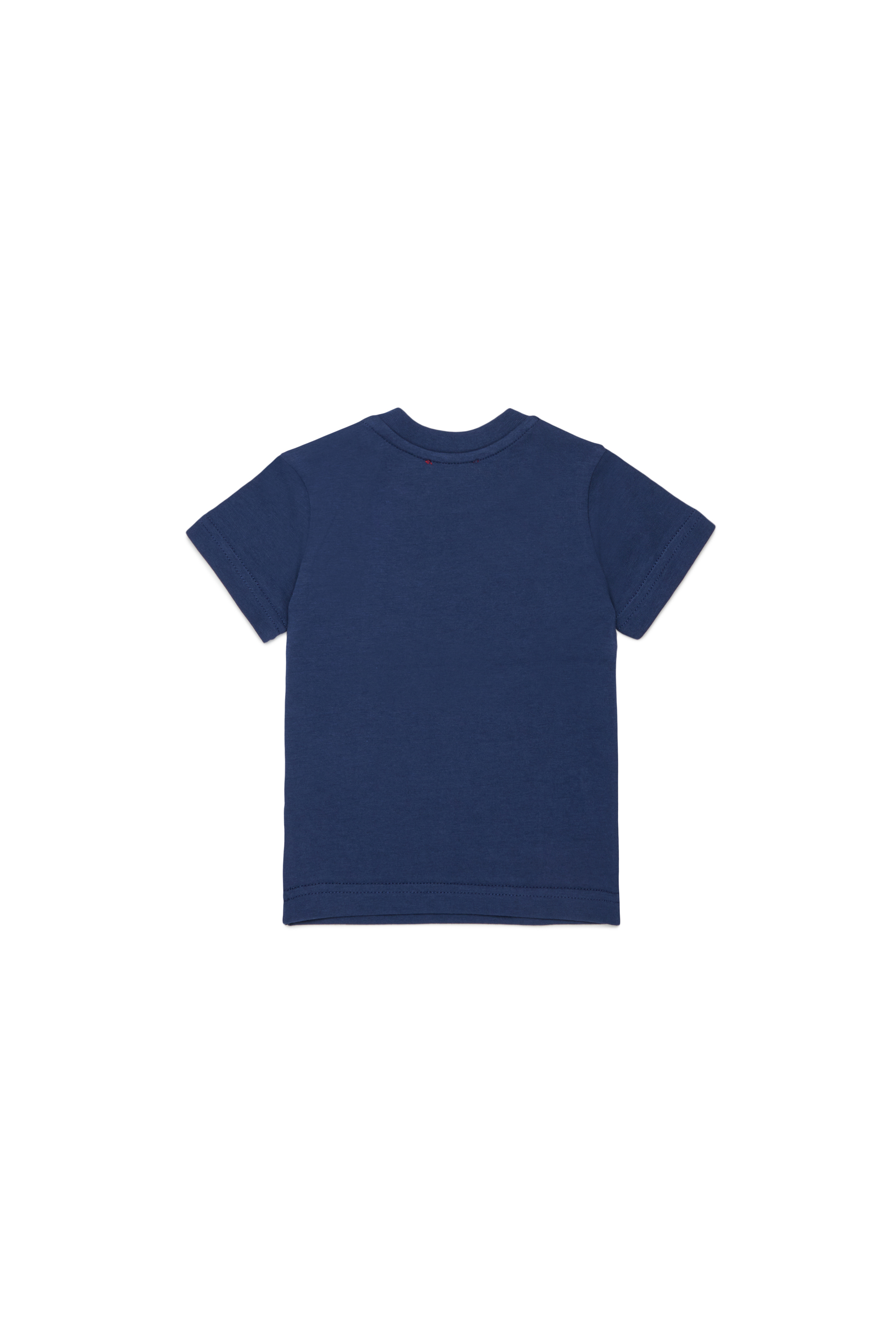 Diesel - TSINB, T-shirt en coton avec imprim&eacute; slogan Homme in Bleu - 2