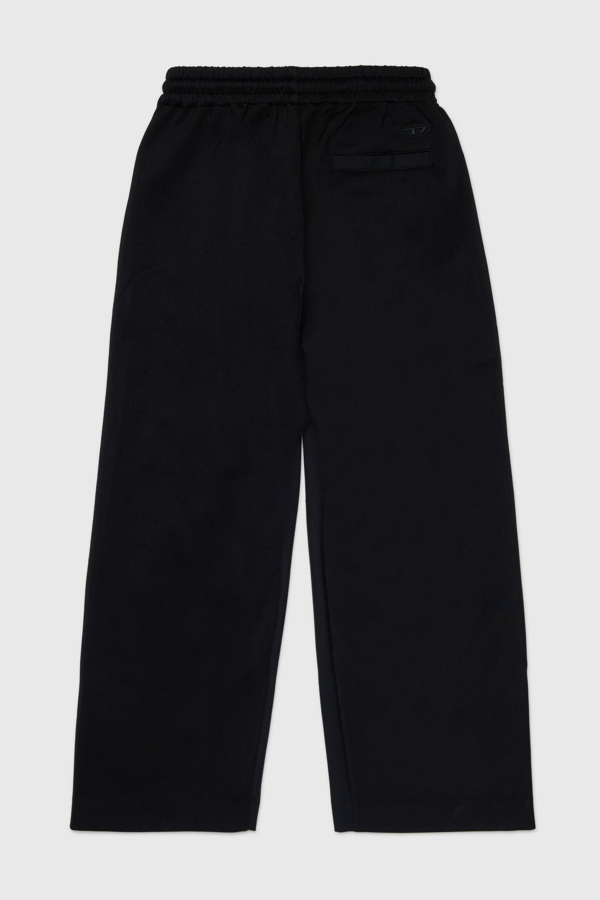 Diesel - PREBON, Pantalon de surv&ecirc;tement en tissu m&eacute;lang&eacute; laine Homme in Noir - 2