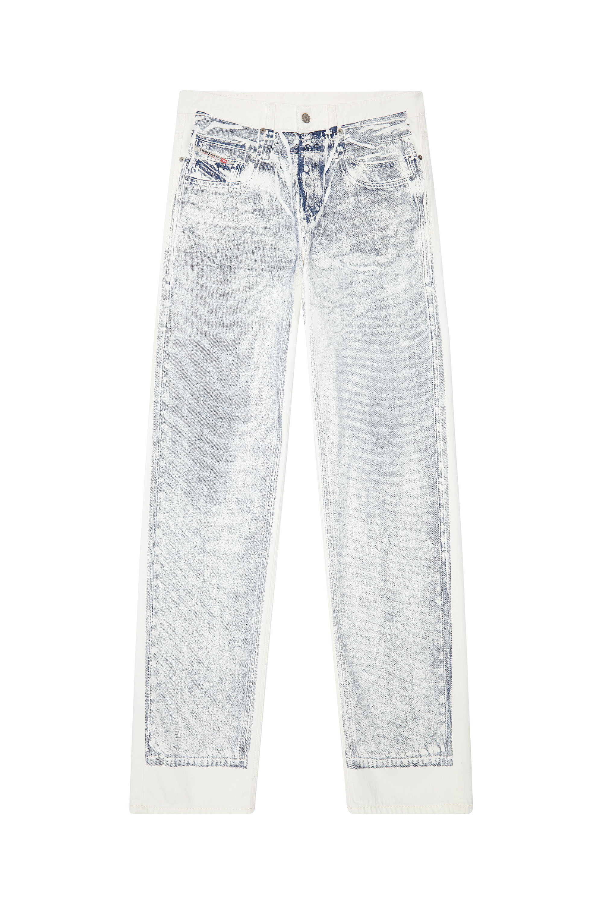 Diesel - Homme Straight Jeans 2001 D-Macro 09I73, Blanc - Image 3