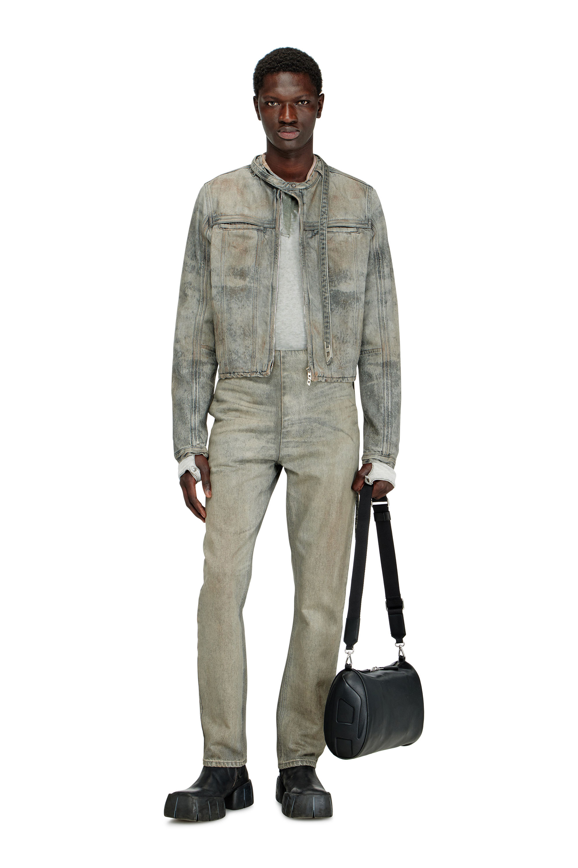 Diesel - Slim Jeans D-THANOR 09P24 Homme, Gris - Image 2