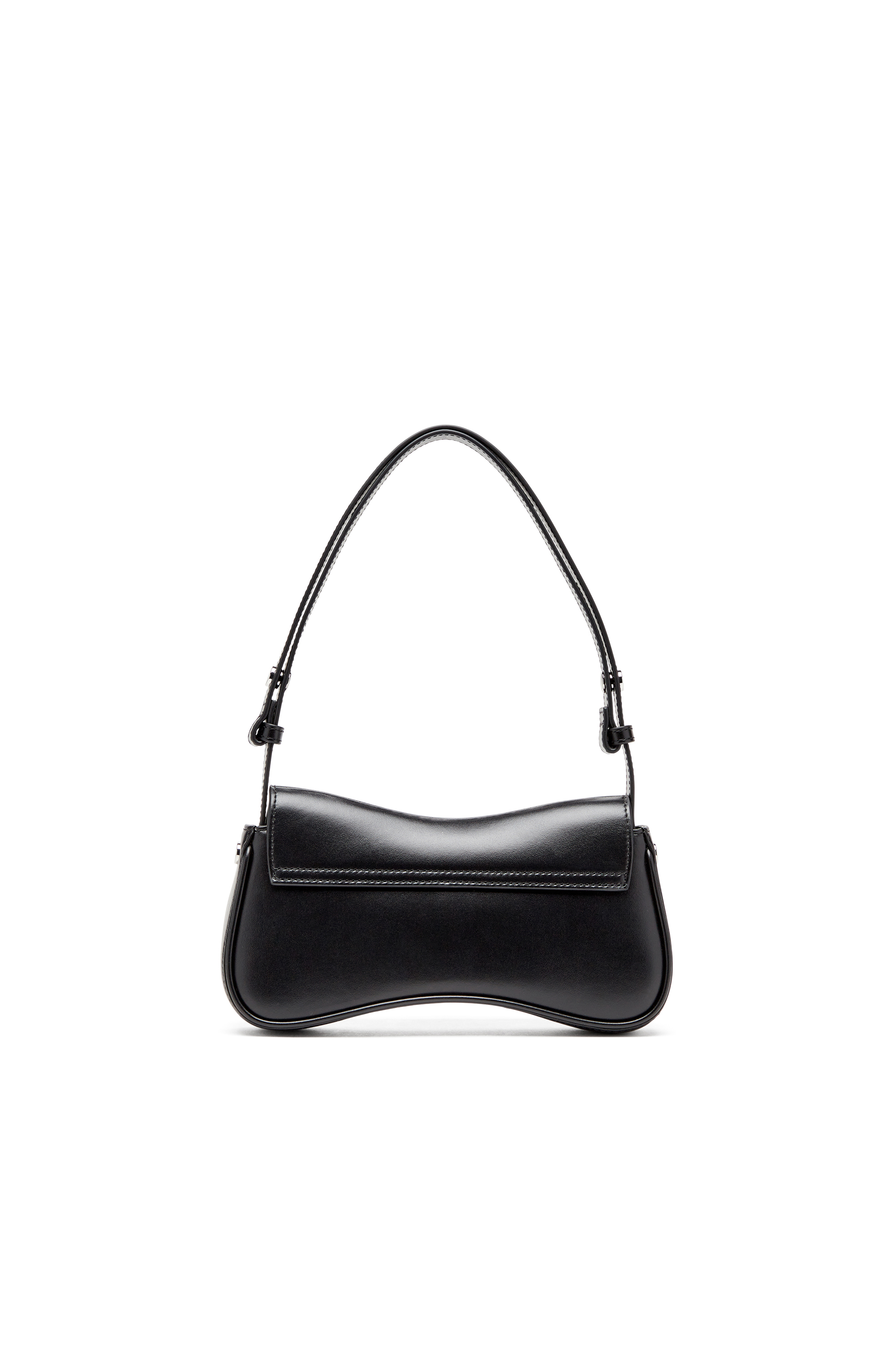 Diesel - PLAY CLUTCH, Sac à bandoulière en cuir semi-brillant Femme in Noir - 2