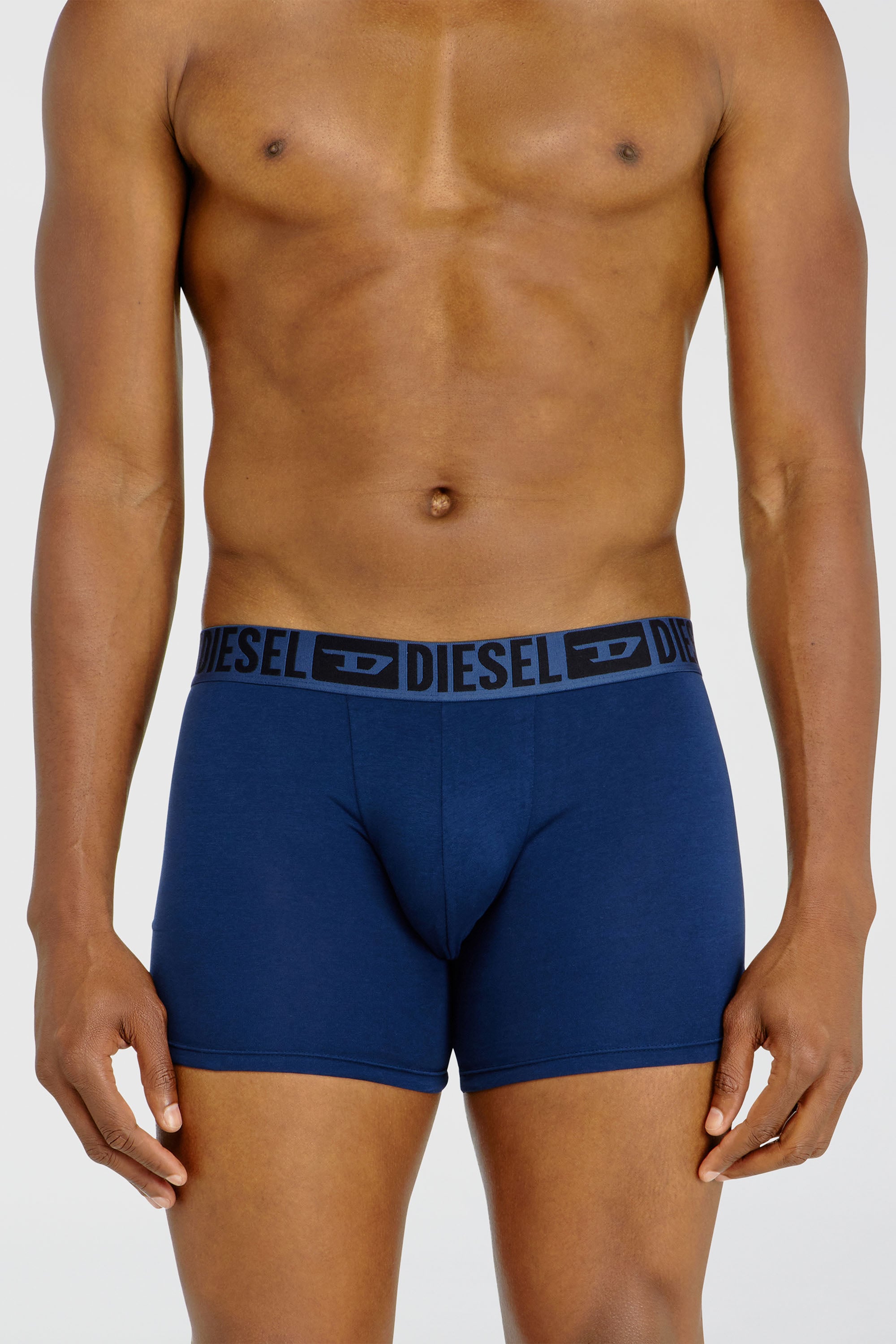 Diesel - SEBASTIAN-D-CORE-3PACK, Lot de trois boxers en coton stretch Homme in Polychrome - 2