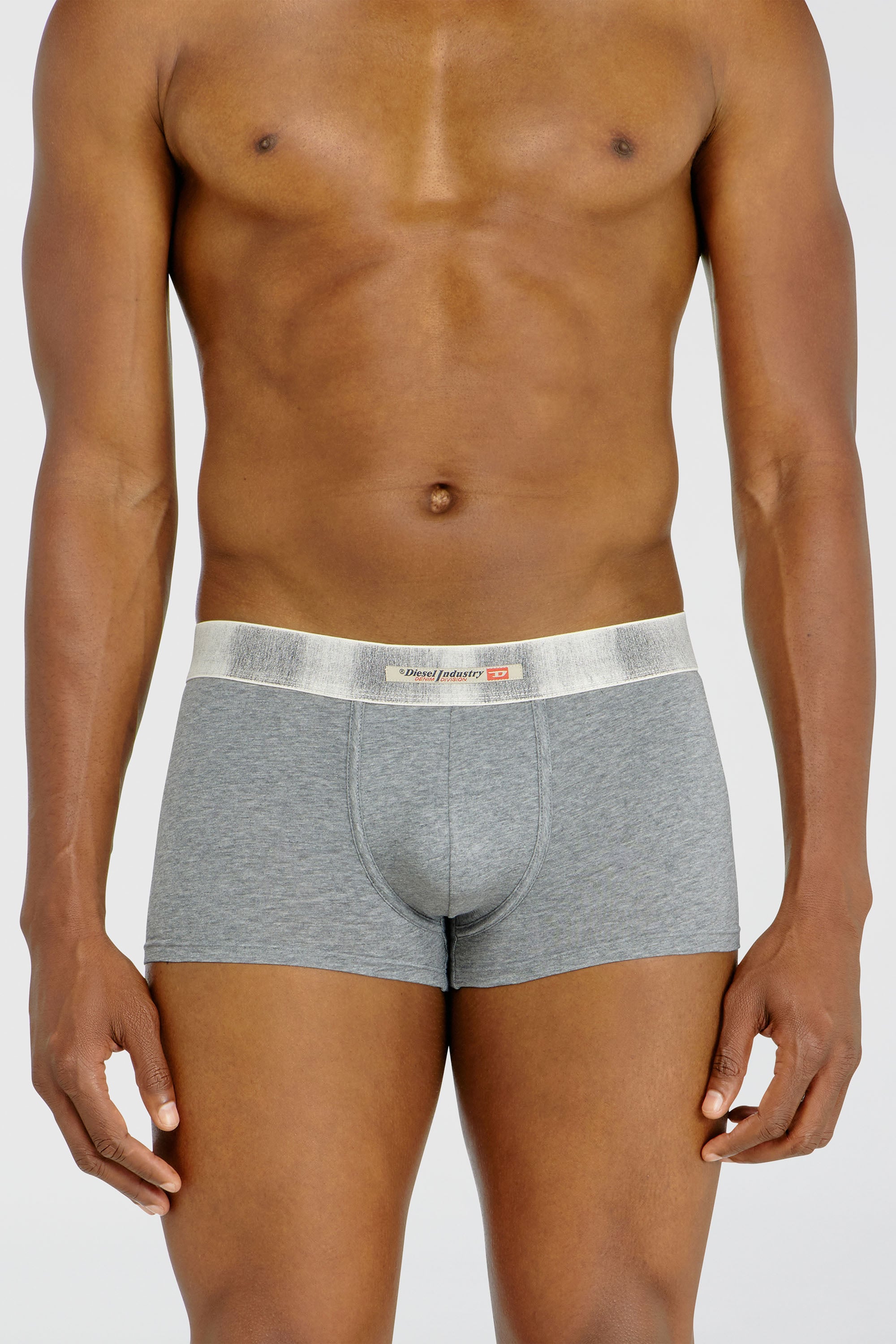 Diesel - DAMIEN-DNM-3PACK, Lot de trois boxers en coton stretch avec ceinture en satin Homme in Polychrome - 2