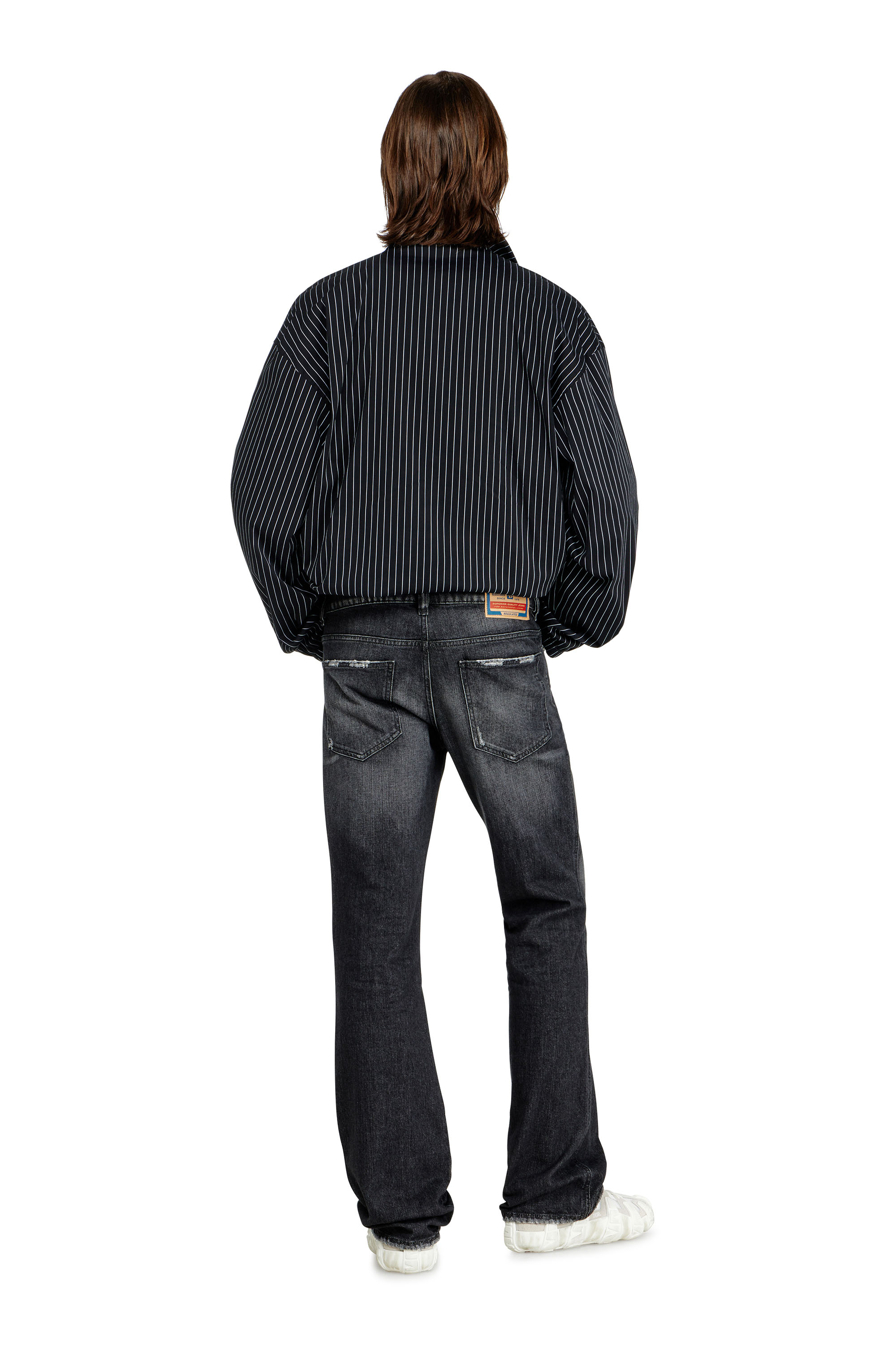 Diesel - Bootcut Jeans 1998 D-Buck 09L50 Homme, Noir/Gris fonc&eacute; - Image 3