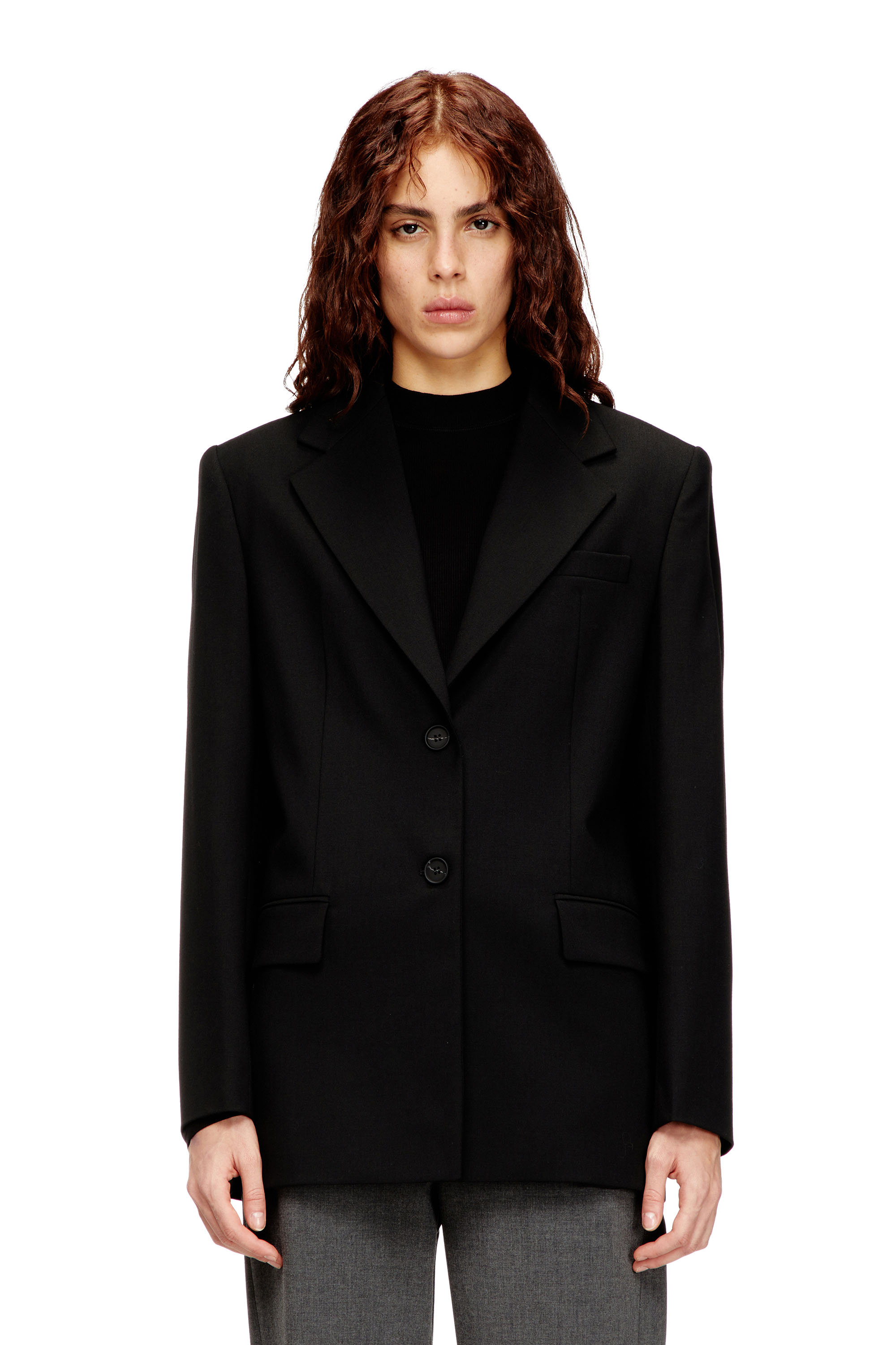 Diesel - G-KESS-R1, Blazer en mélange de laine Femme in ToBeDefined - 2