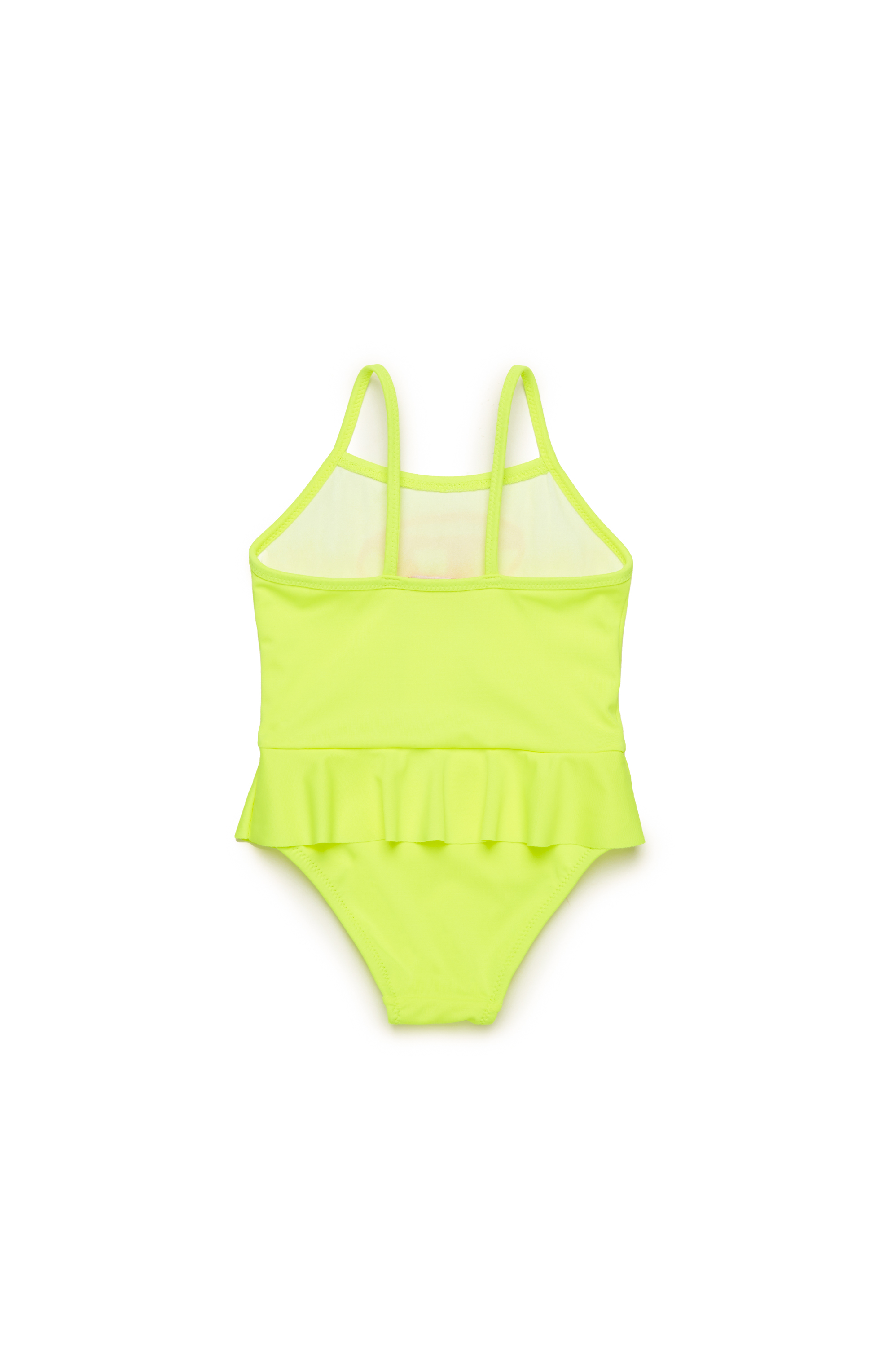 Diesel - MIAREB, Maillot de bain à volants avec imprimé Oval D Femme in Jaune - 2