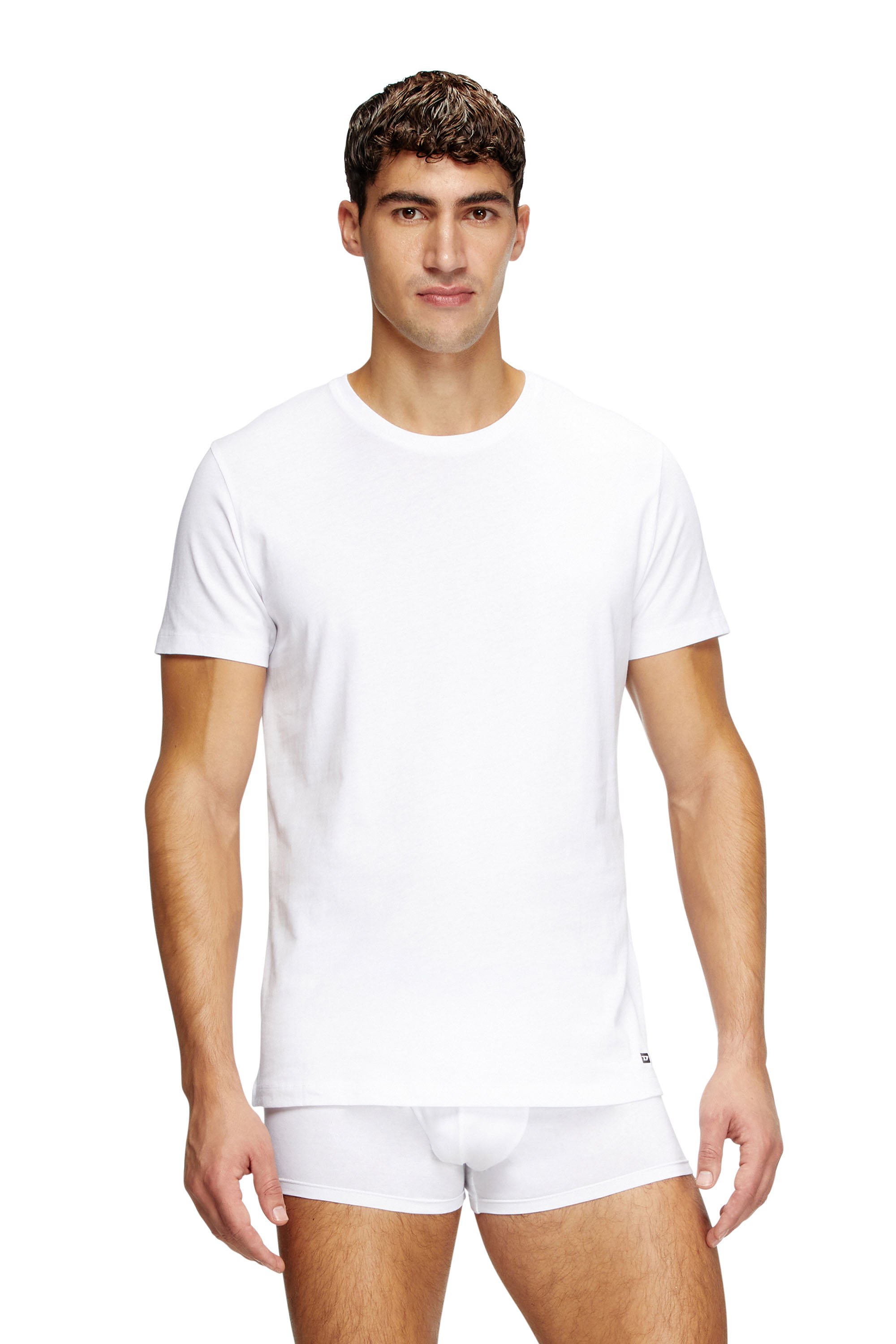 Diesel - RANDAL-D-BOX-3PACK, Lot de trois T-shirts Homme in Blanc - 2