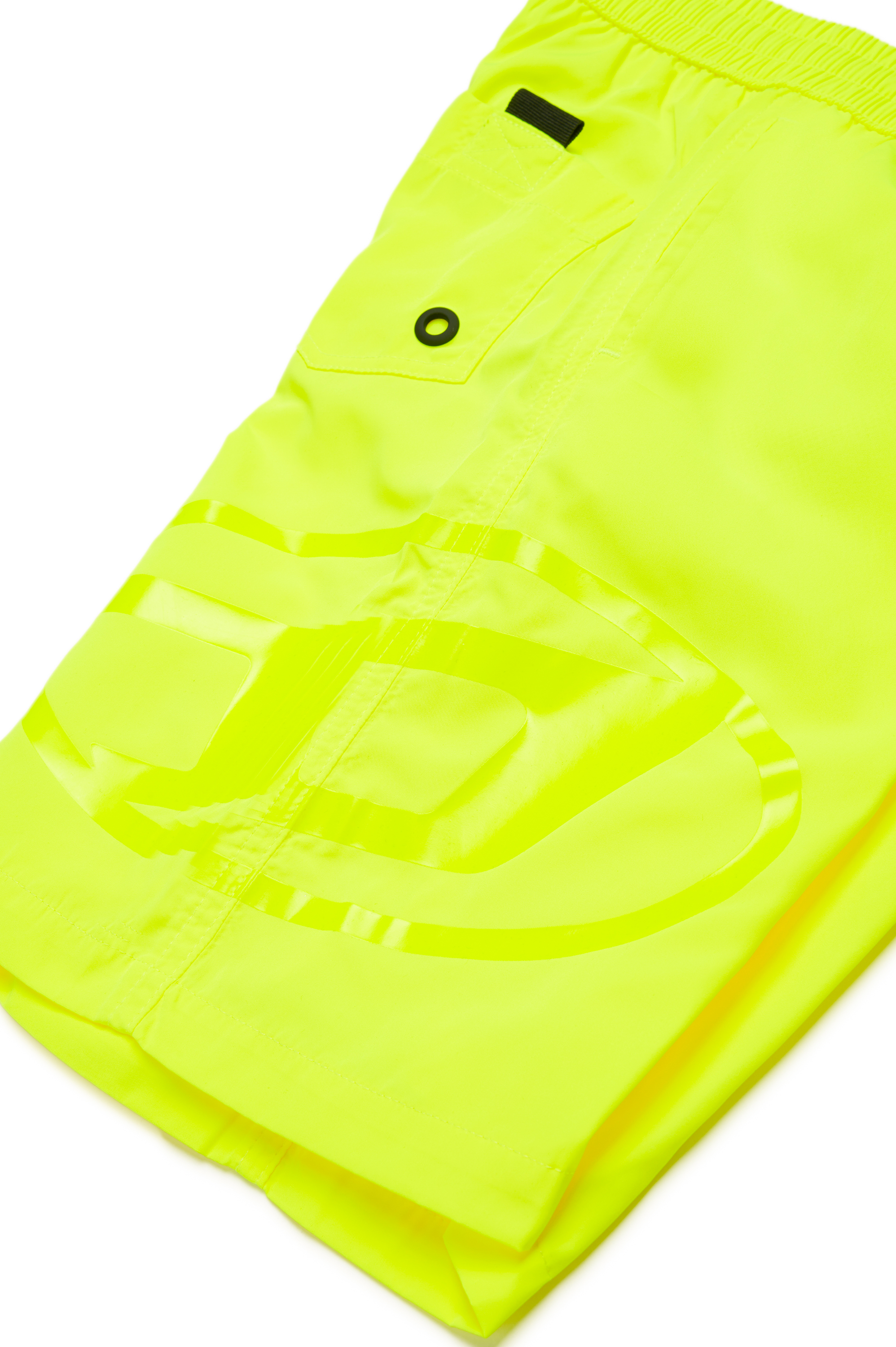 Diesel - MIPRUL, Short de bain avec logo Oval D ton sur ton Homme in Jaune - 4