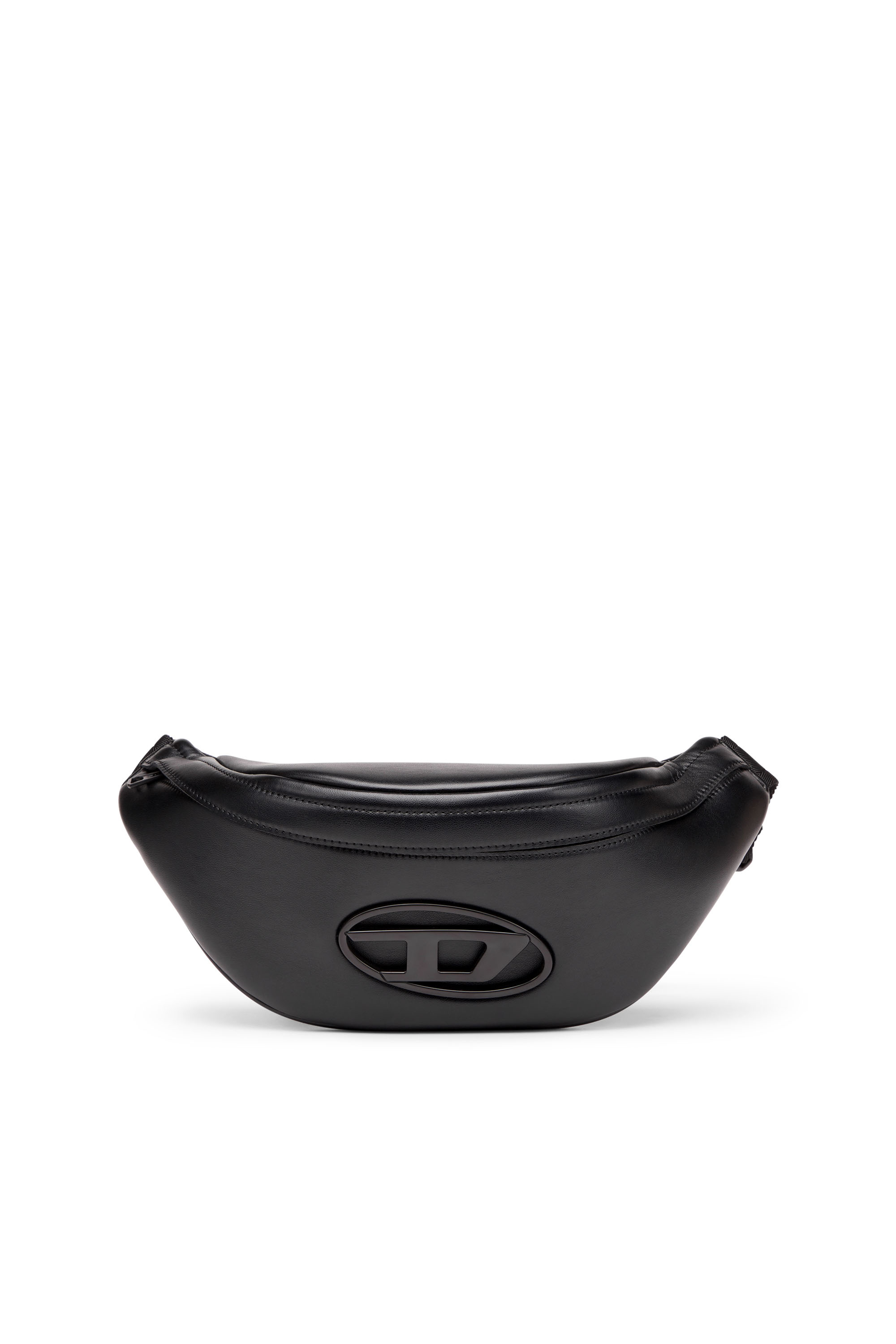 Diesel - HOLI-D BELT BAG M, Holi-D-Sac banane en PU et n&eacute;opr&egrave;ne Homme in Noir - 2