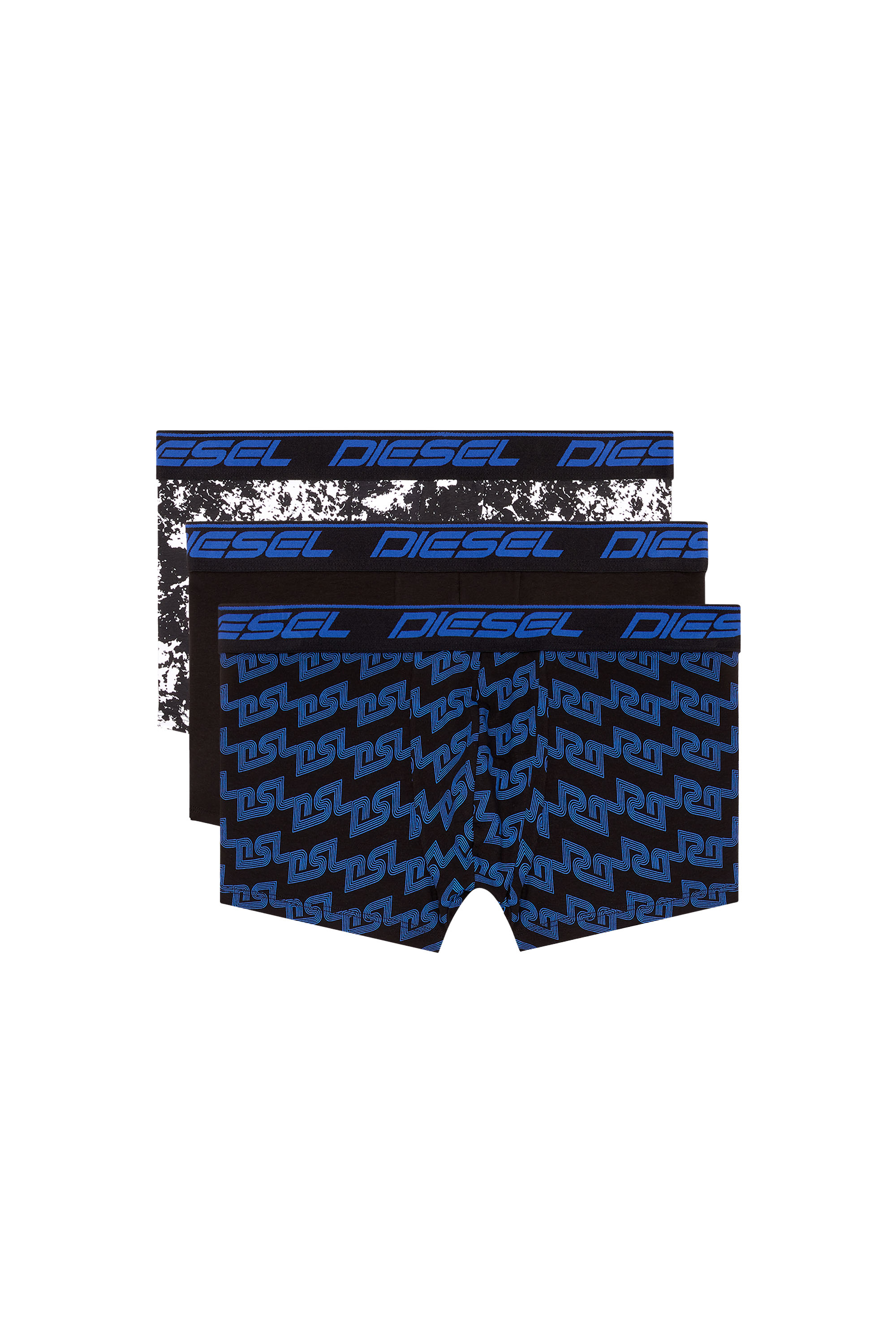 Diesel - UMBX-DAMIENTHREEPACK, Lot de trois boxers avec imprimé nuage Homme in Polychrome - 1