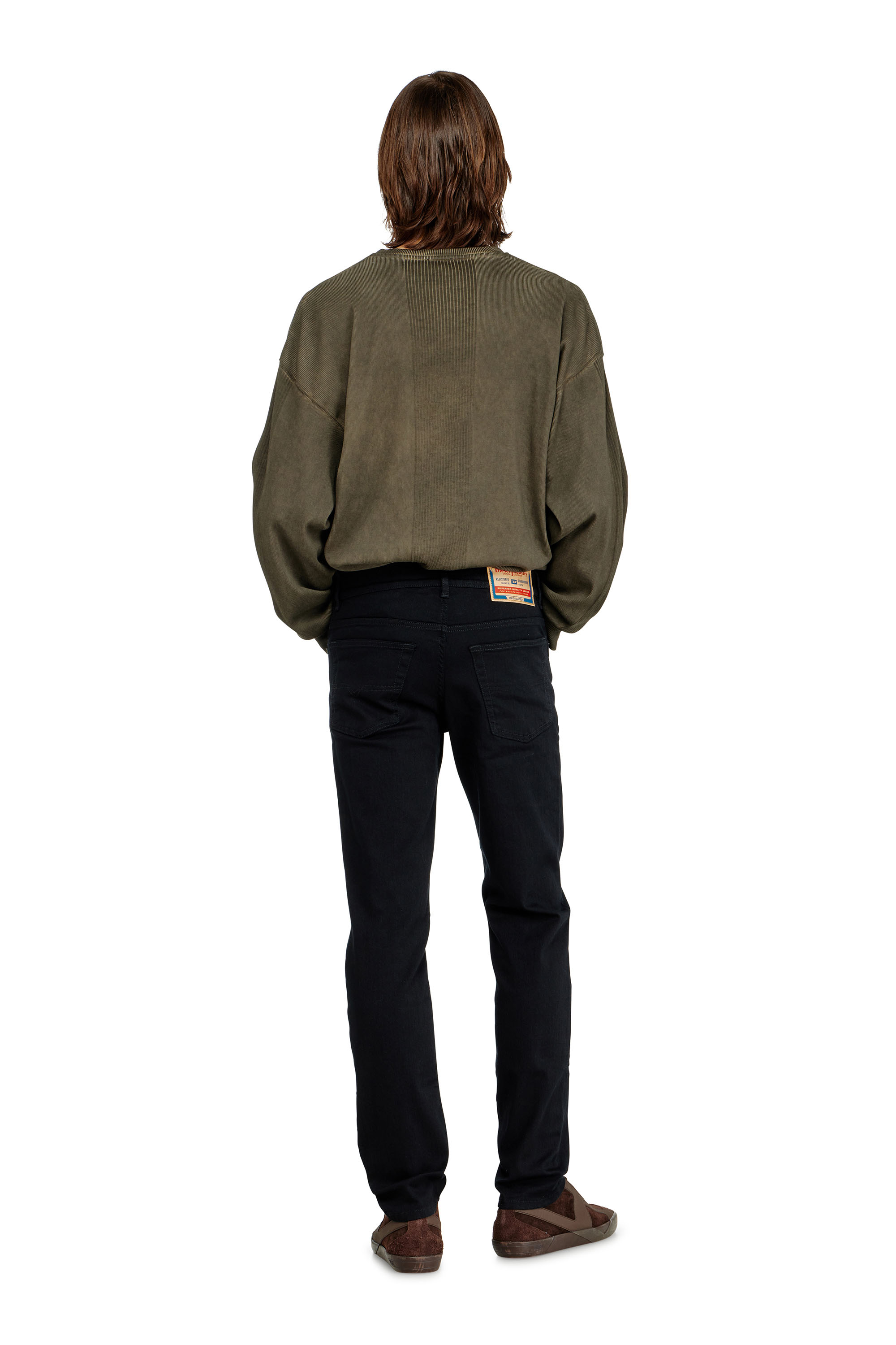 Diesel - Regular Jeans 2023 D-Finitive 069YP Homme, Noir/Gris fonc&eacute; - Image 4