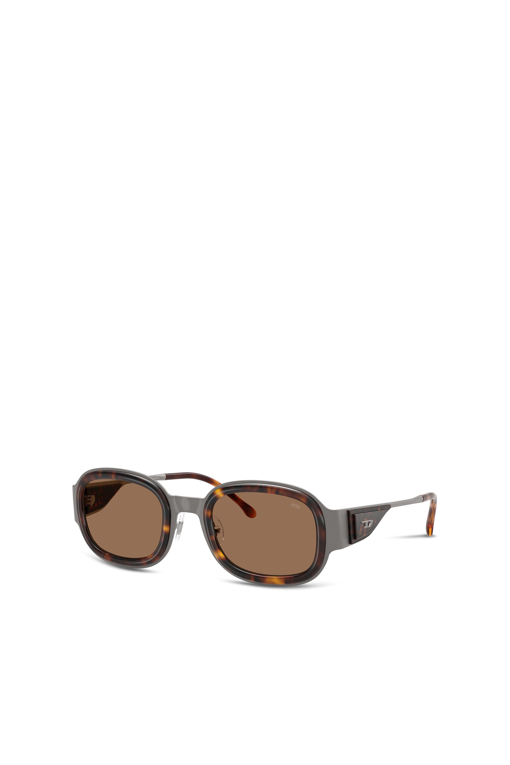 Diesel - 0DL1020, Unisex's Square sunglasses in Brown - 2