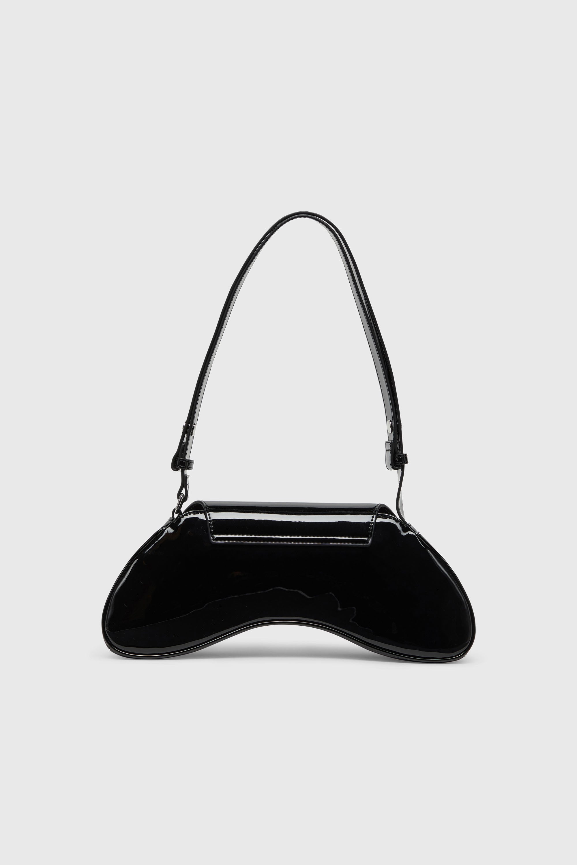 Diesel - PLAY CROSSBODY, Play-Sac &agrave; bandouli&egrave;re glossy Femme in Noir - 3