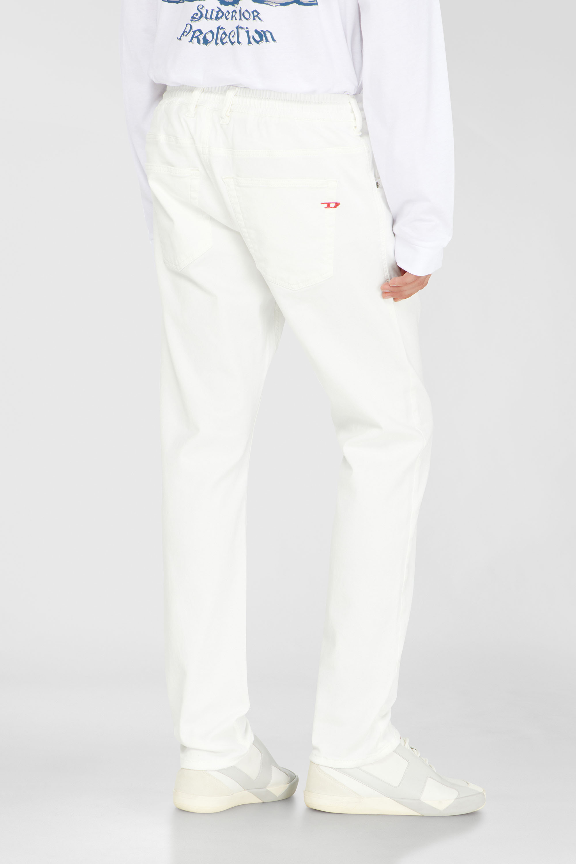 Men's Regular Jeans | Regular Waist 2032 D-Krooley Joggjeans®White