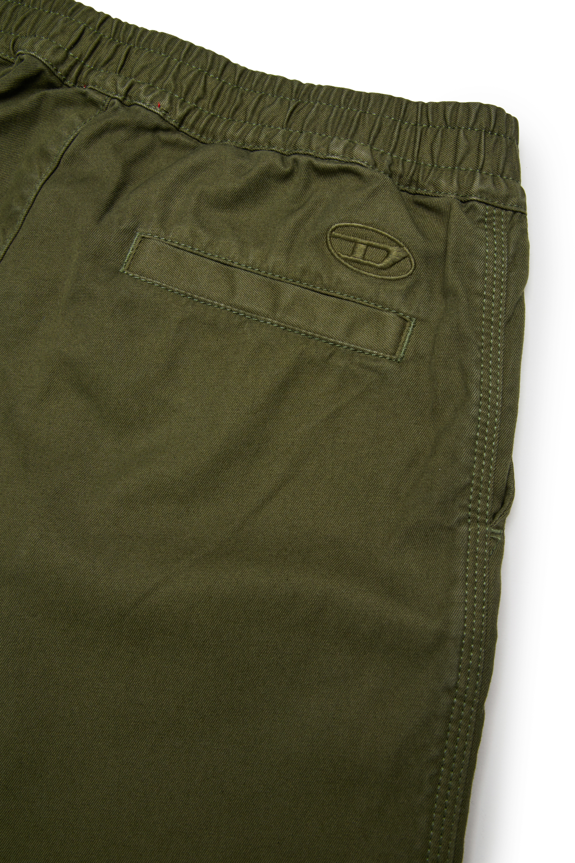 Diesel - PDANZEL, Pantalon cargo en coton avec poches multiples Mixte in Vert - 4