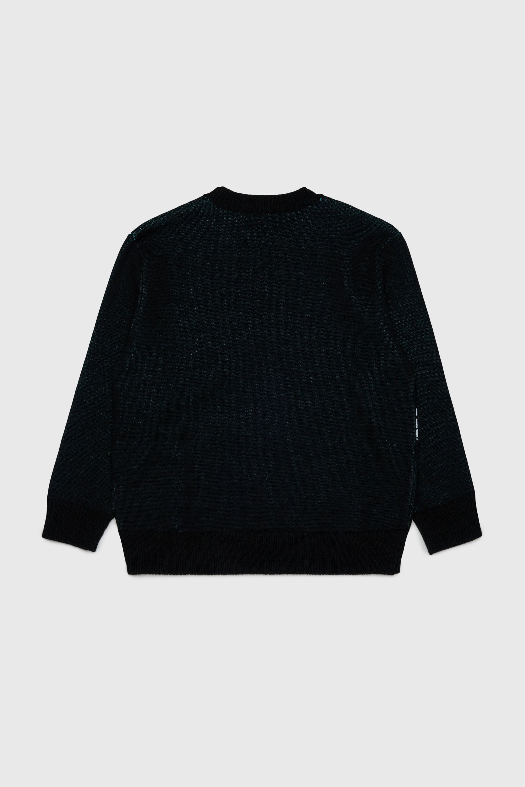 Diesel - KHILES OVER, Pull en m&eacute;lange de laine &agrave; motif montagne Mixte in Noir - 2